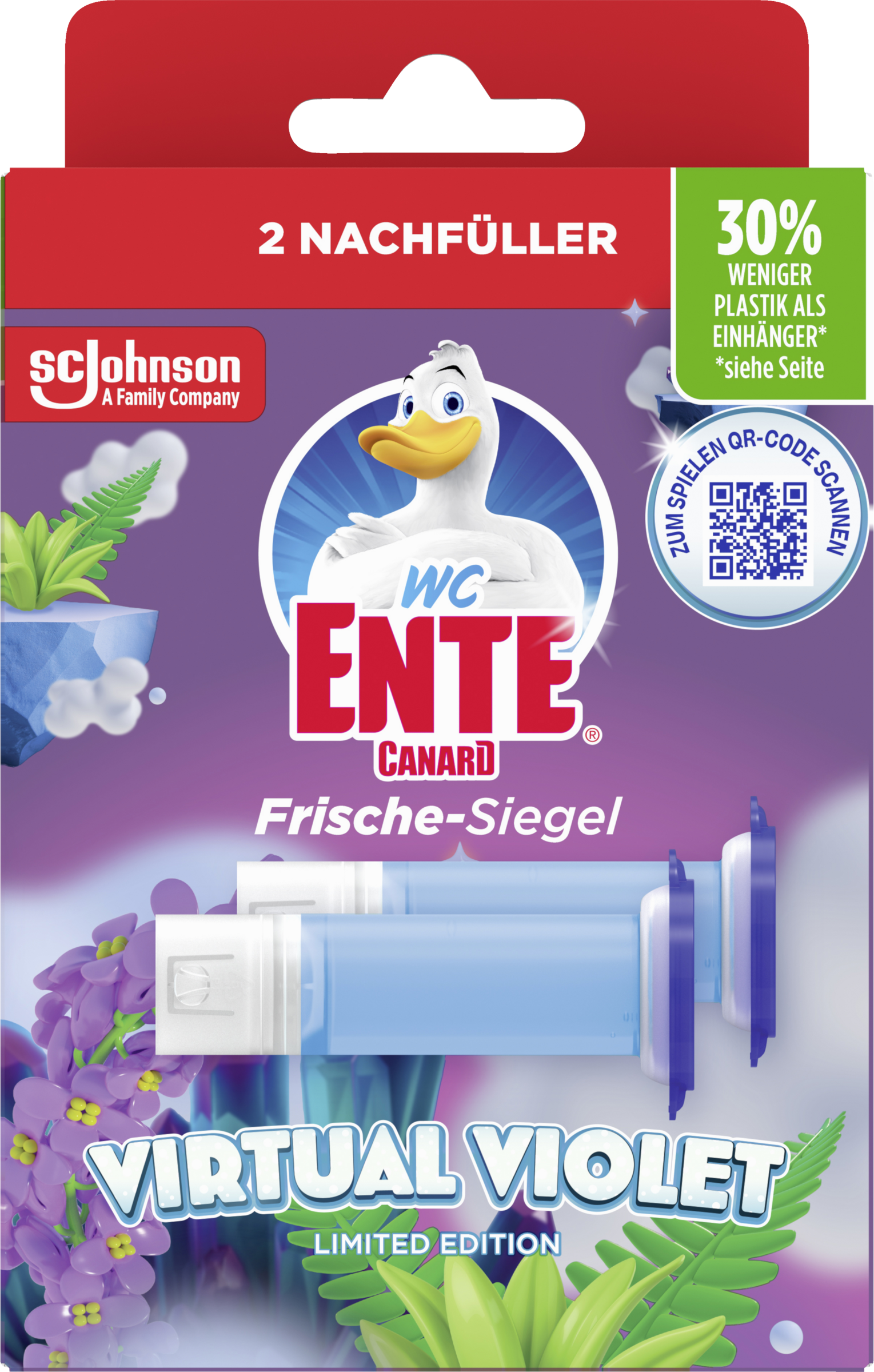 WC-Ente Freshness Seal Refill Virtual Violet