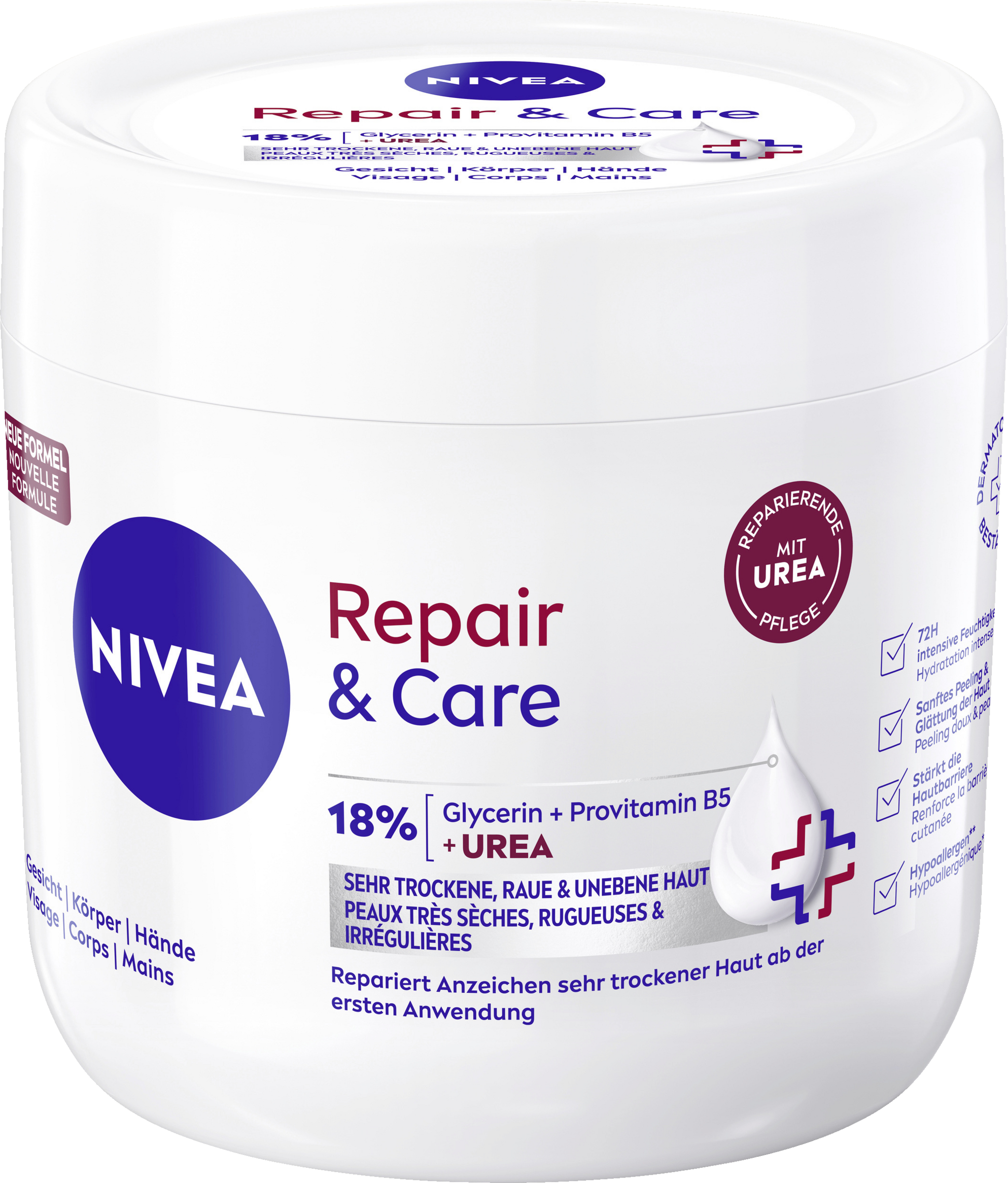 NIVEA Body Repair & Care Cream Urea