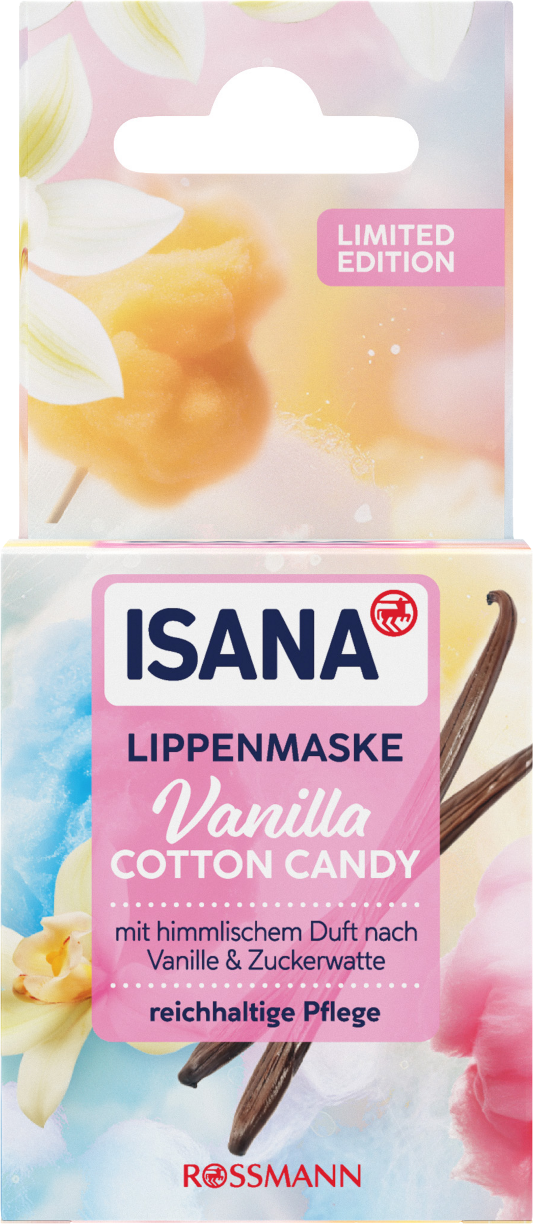 ISANA Læbemaske Vanilla Cotton Candy
