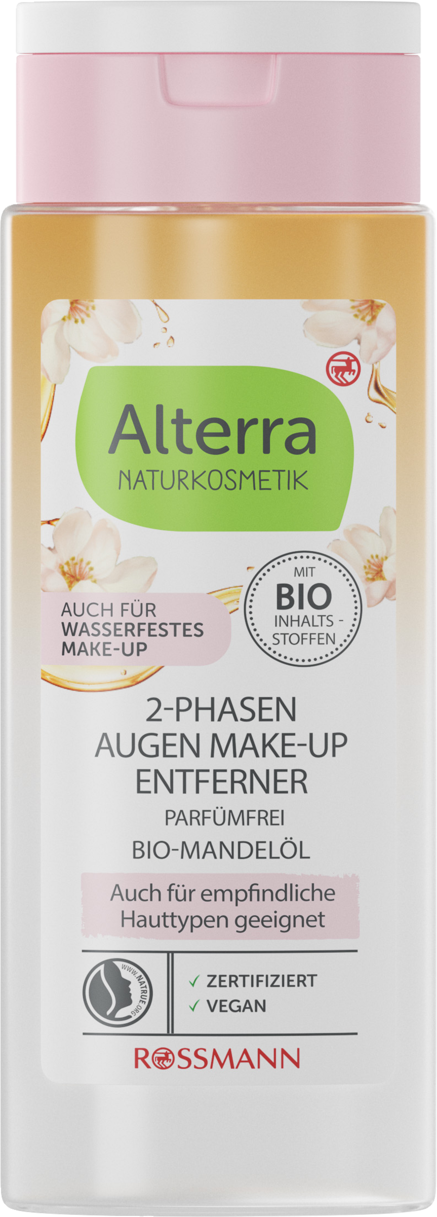 Alterra NATURKOSMETIK 2-faset makeupfjerner