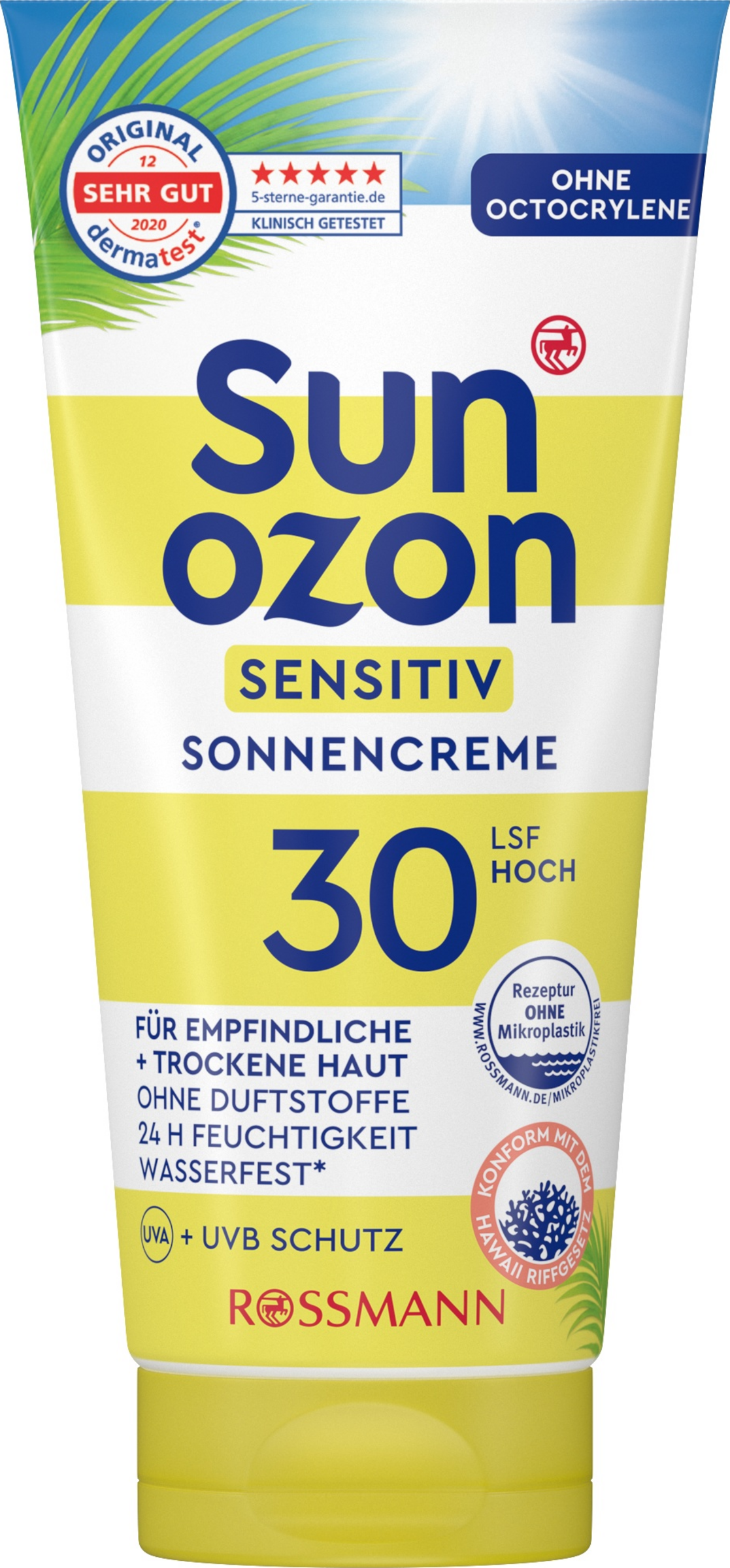 sunozon Sensitiv Solcreme SPF 30