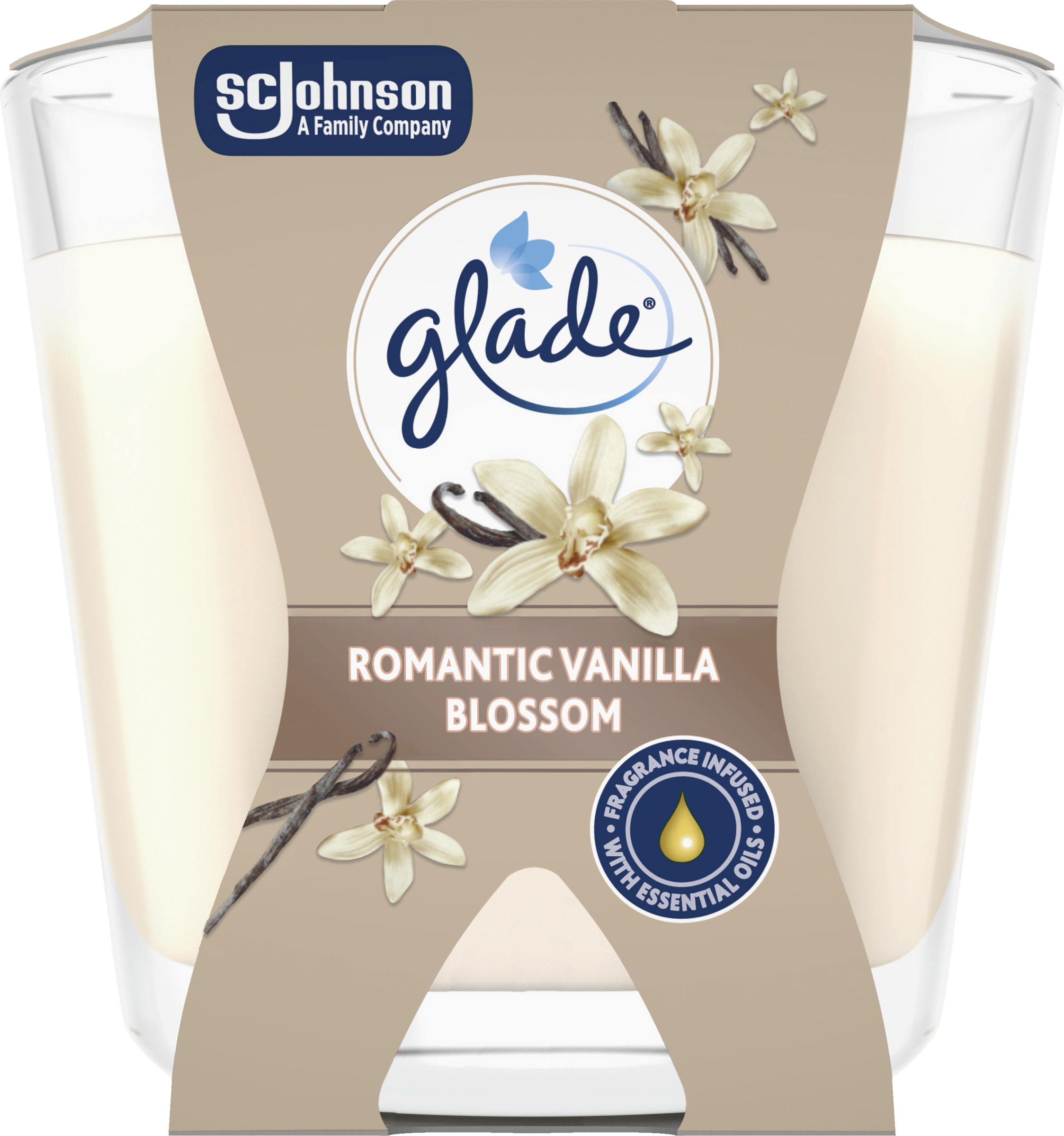Glade Décor Duftlys Romantic Vanilla Blossom