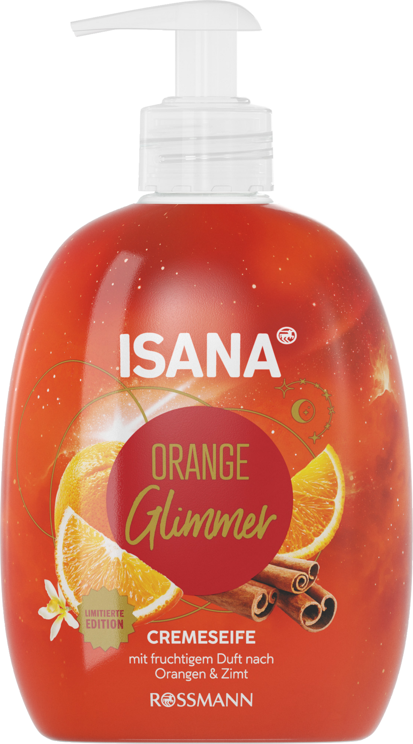 ISANA Cream Soap Orange Mica