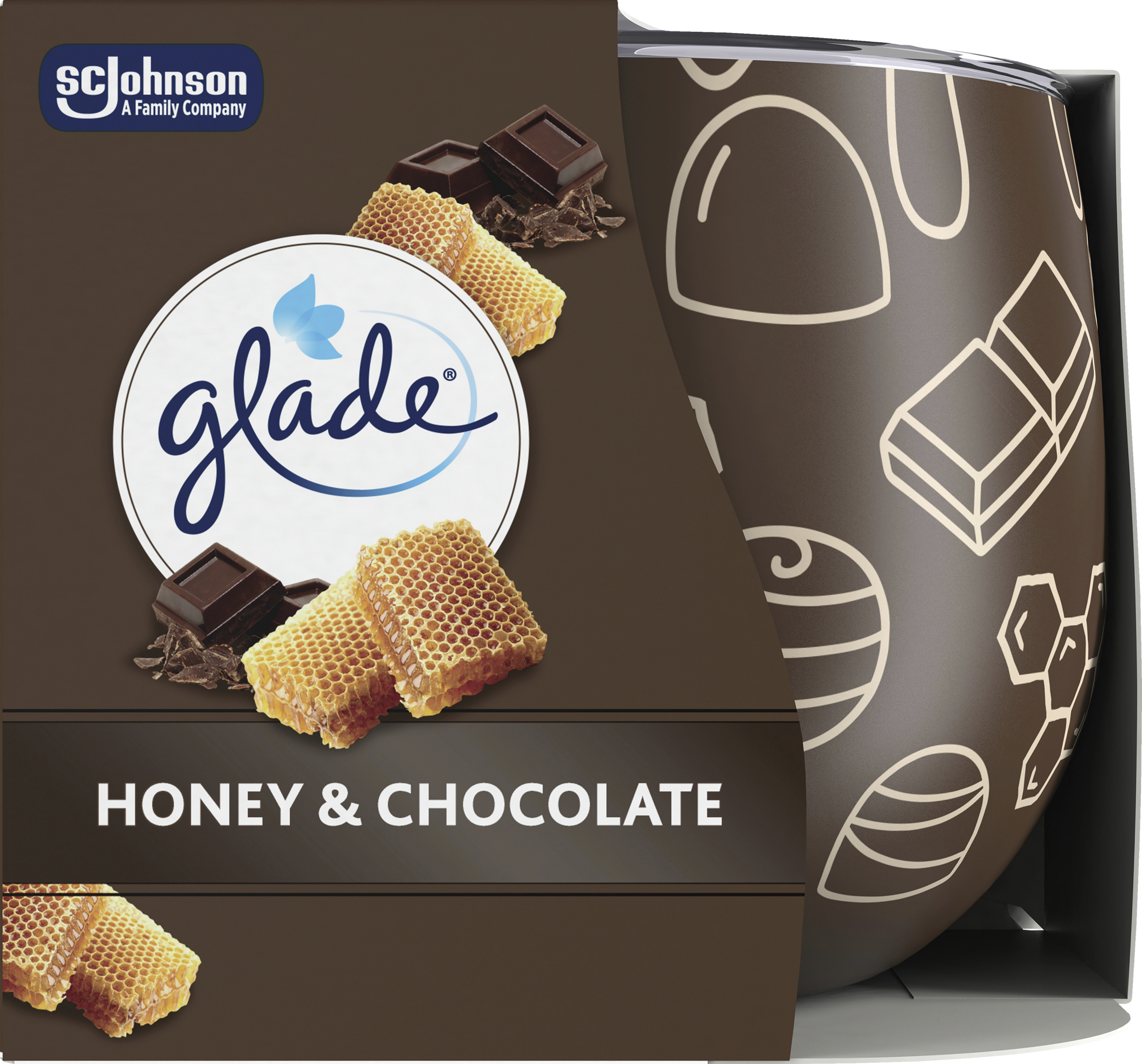 Glade Duftlys Honey & Chocolate