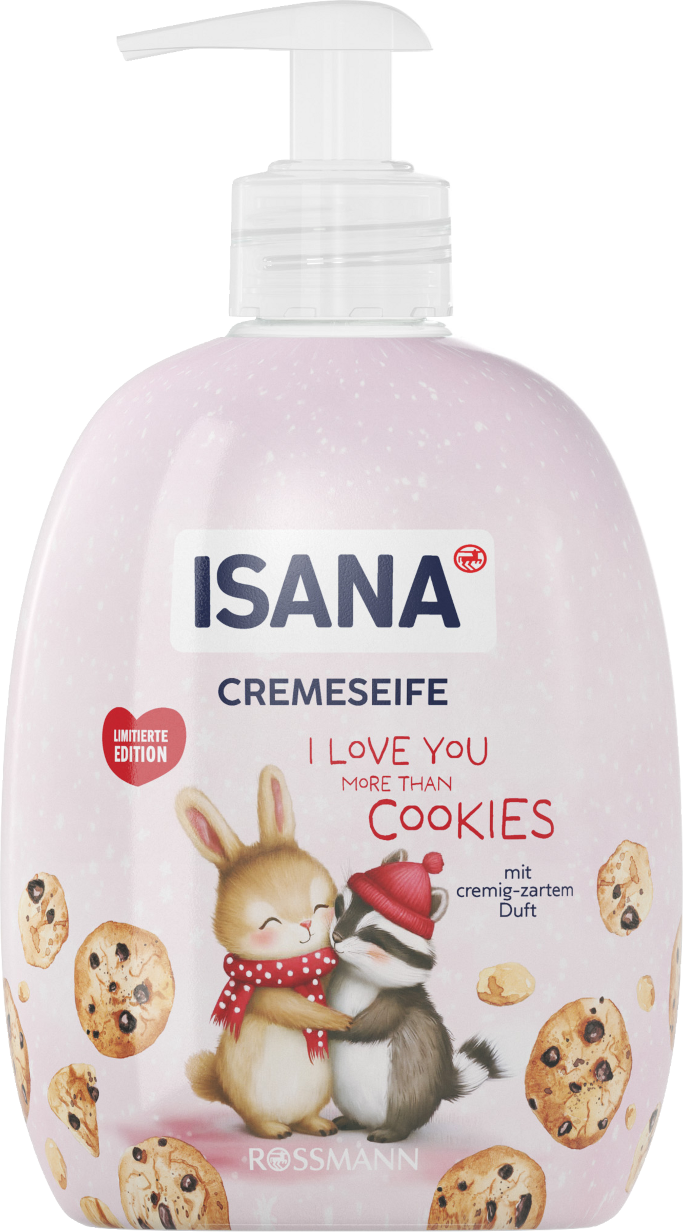 ISANA Cream Soap I love you more than cookies