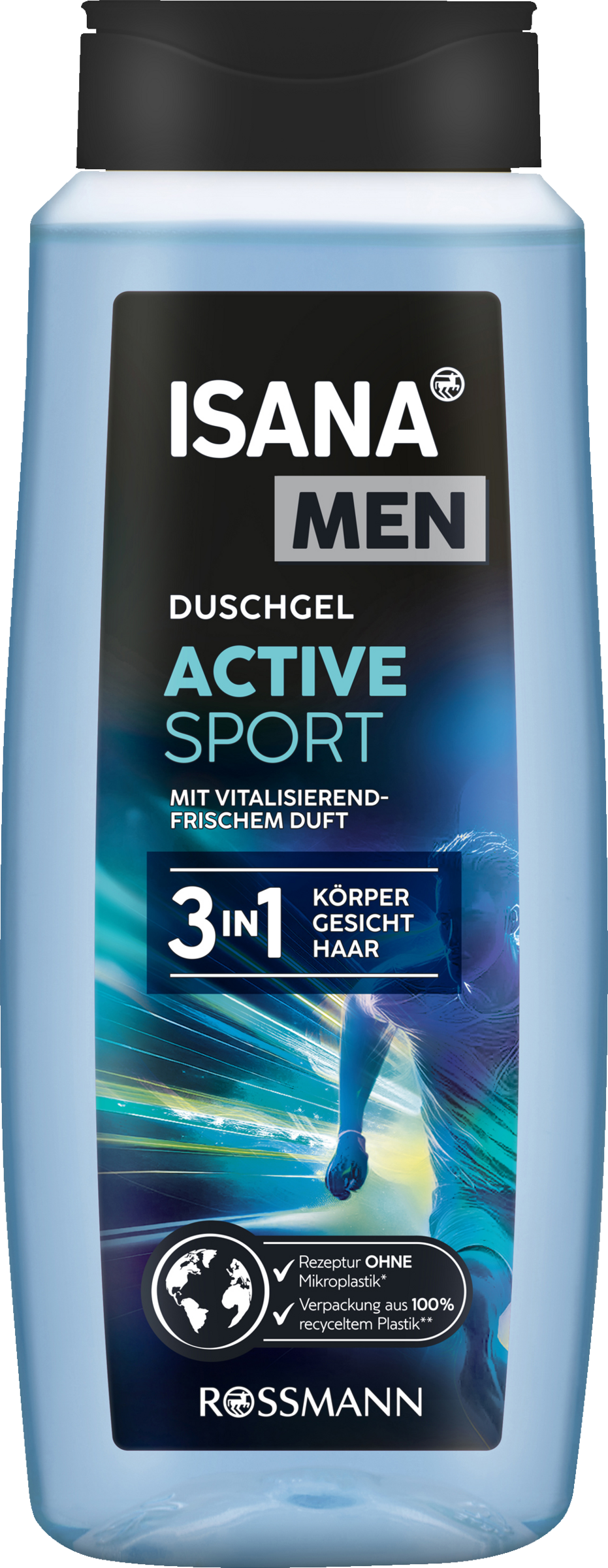ISANA MEN Men Bodyshampoo Active Sport