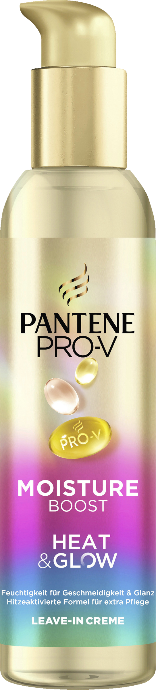 Pantene Pro-V Moisture BOOST Heat & Glow Leave in Creme