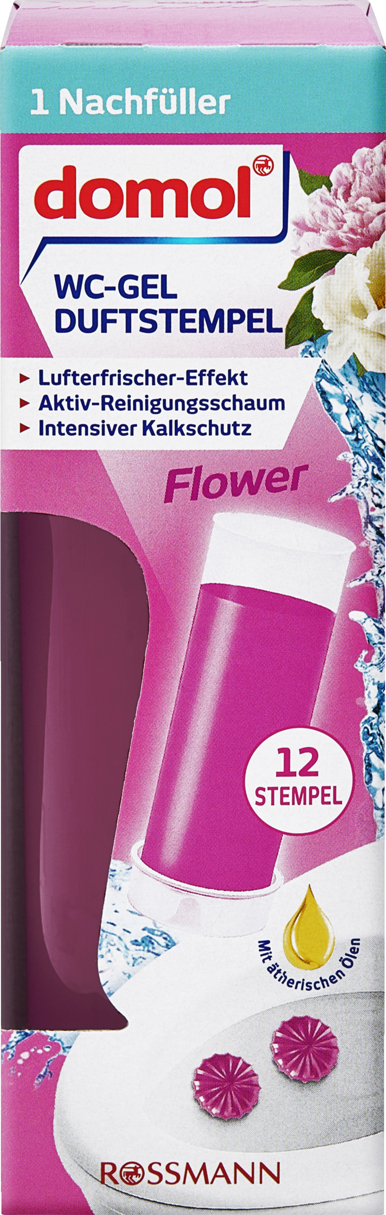 domol WC-duftgel stempel-refill Floral
