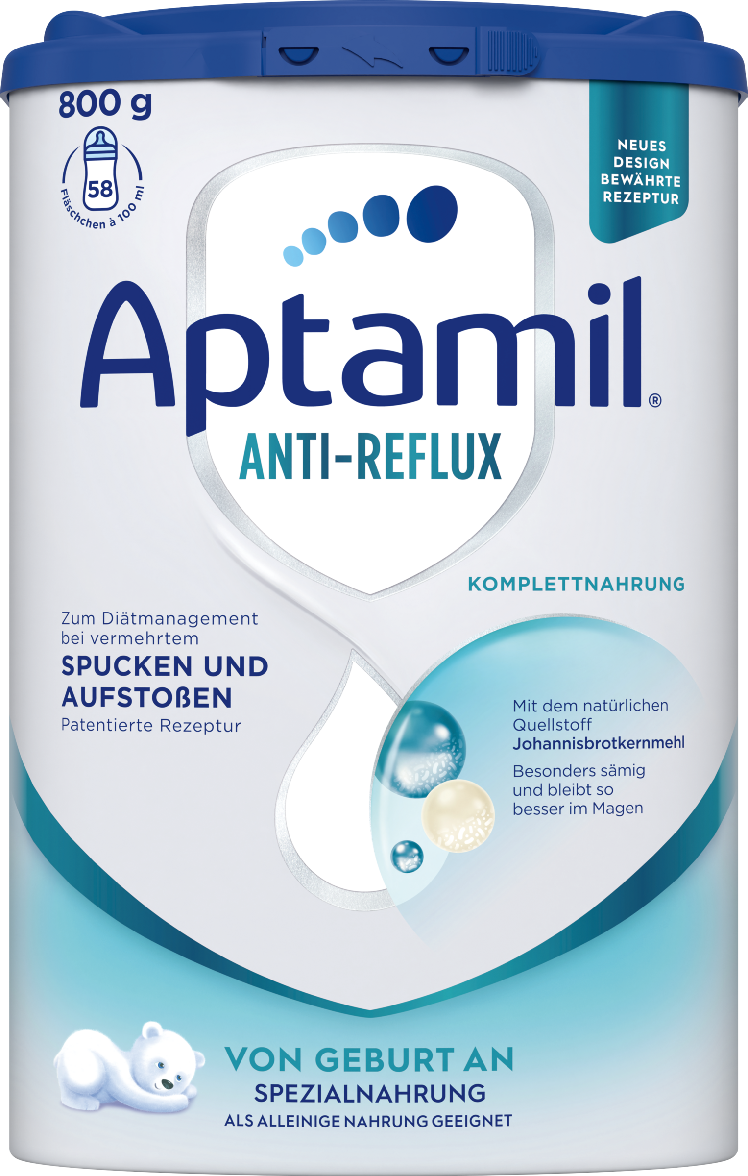 Aptamil ANTI-REFLUX kompletmåltid fra fødslen