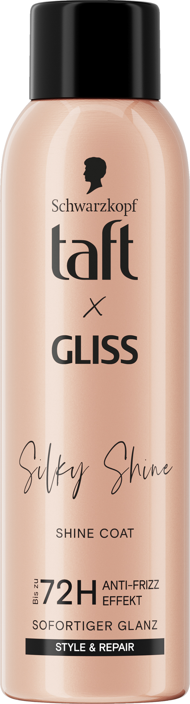 Taft Glansgivende spray Taft x Gliss Silky Shine