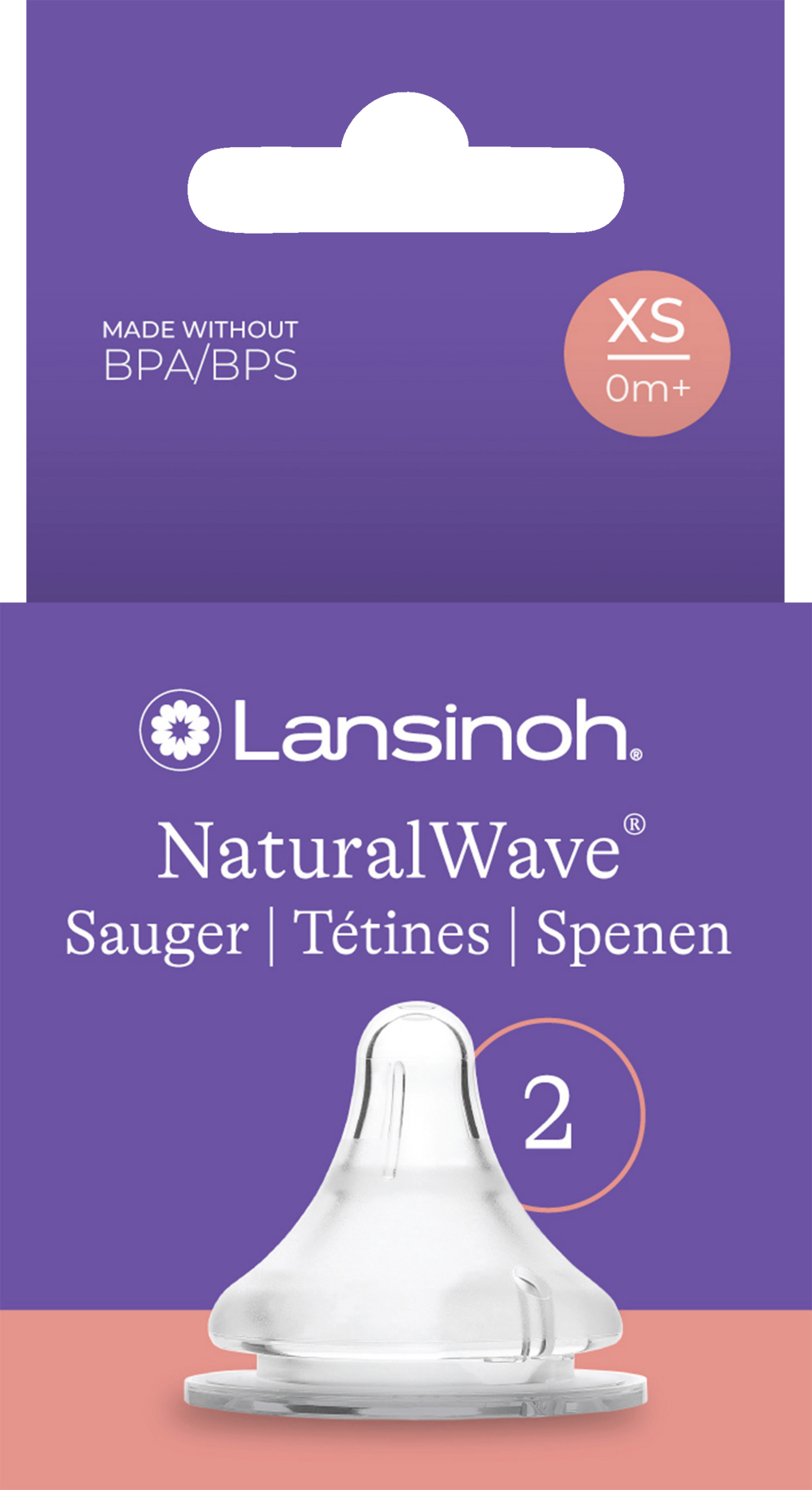 Lansinoh NaturalWave® sut str. XS 0m+