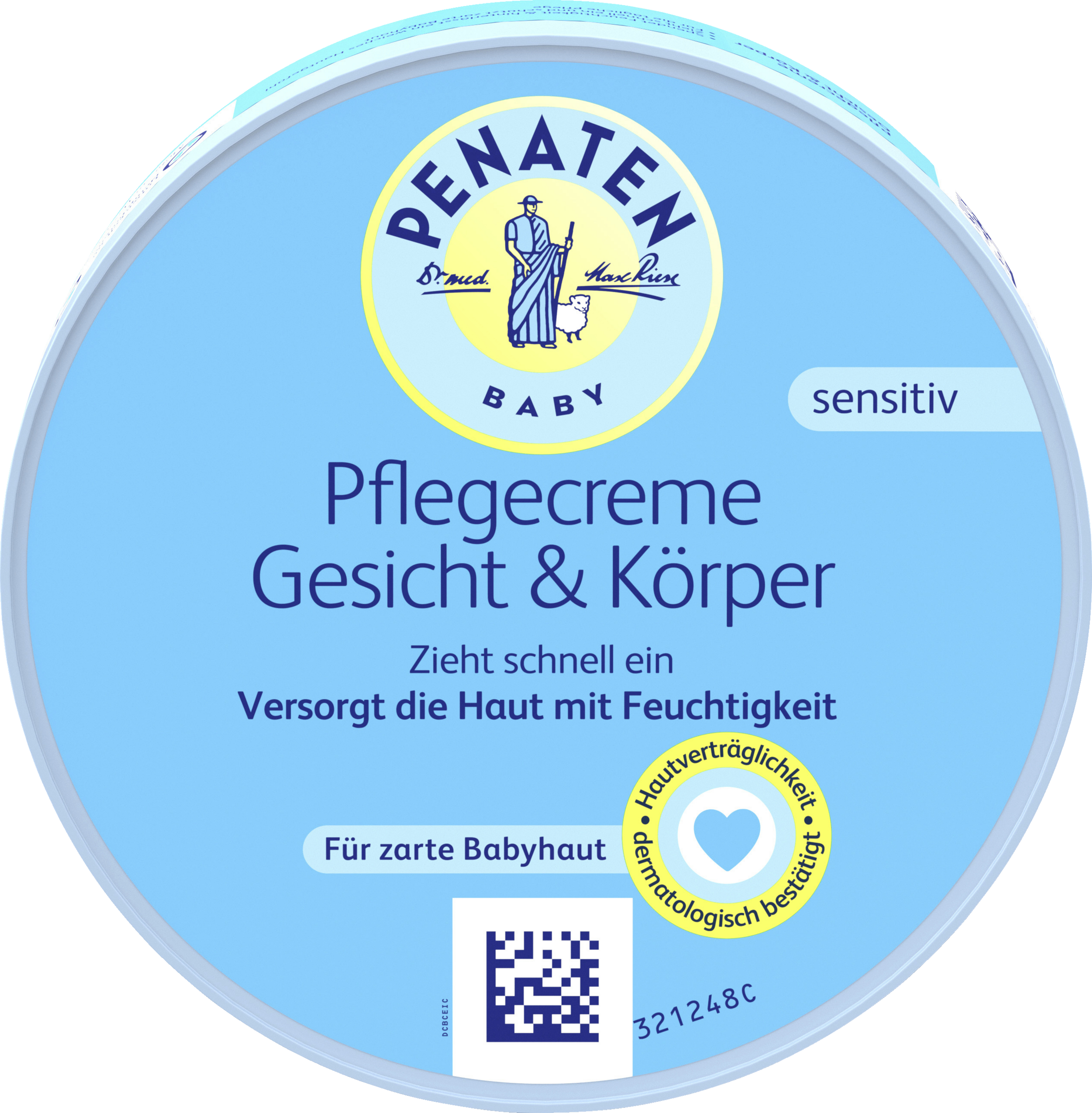 Penaten Plejende creme til baby Ansigt & krop