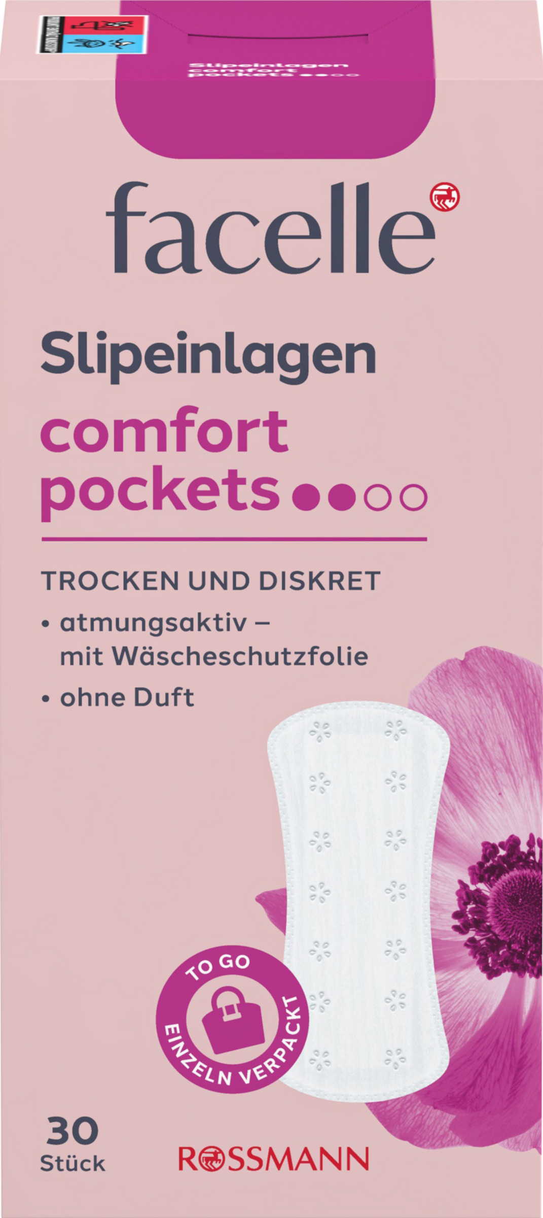 facelle Trusseindlæg comfort pockets
