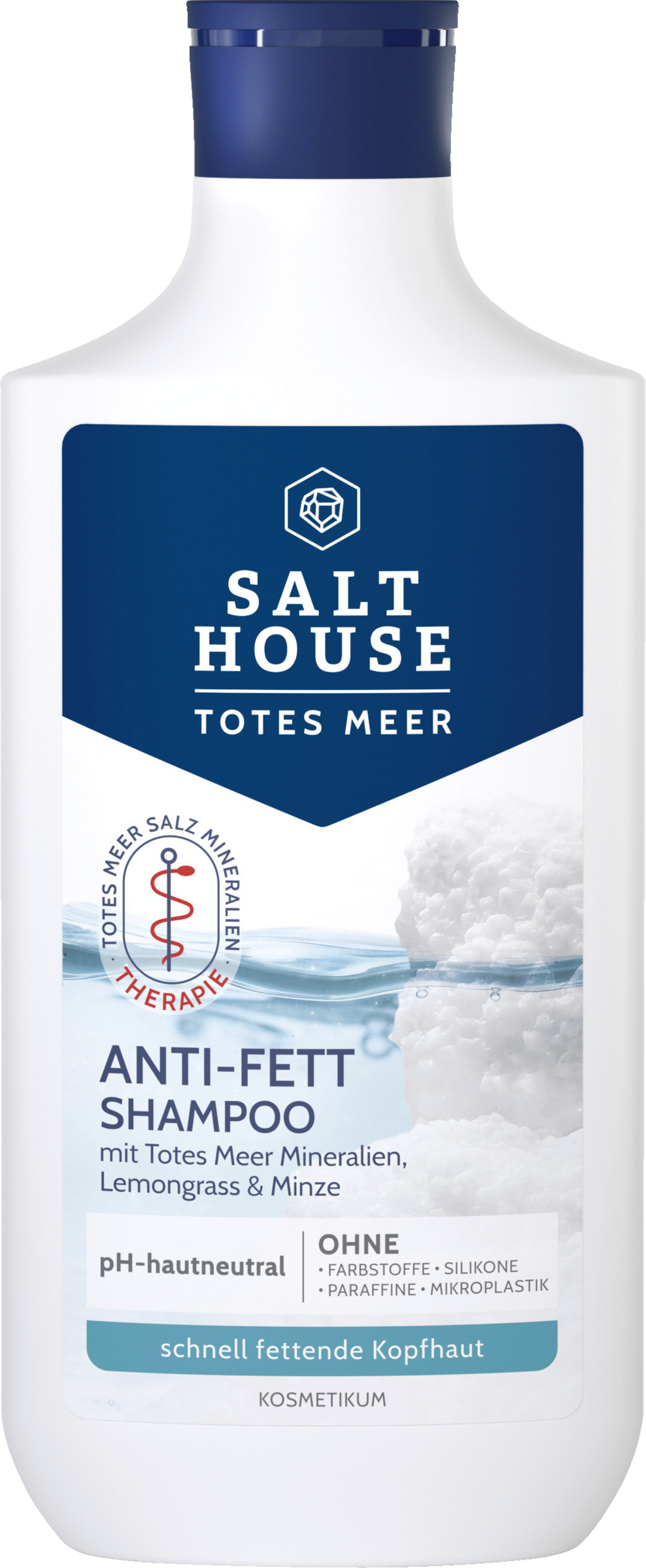 Salthouse Dead Sea Therapy Shampoo mod fedtet hår