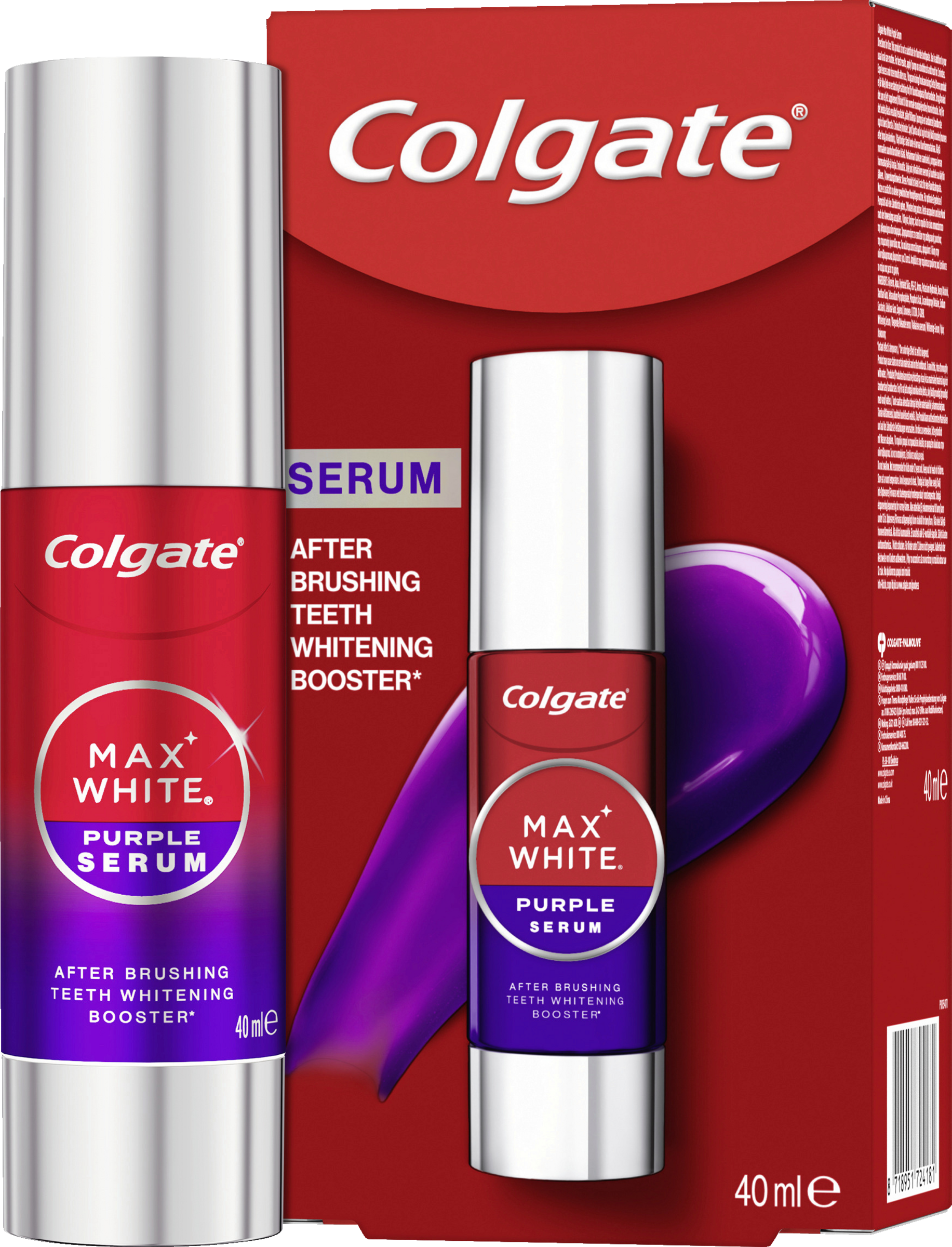 Colgate Max White Purple Serum