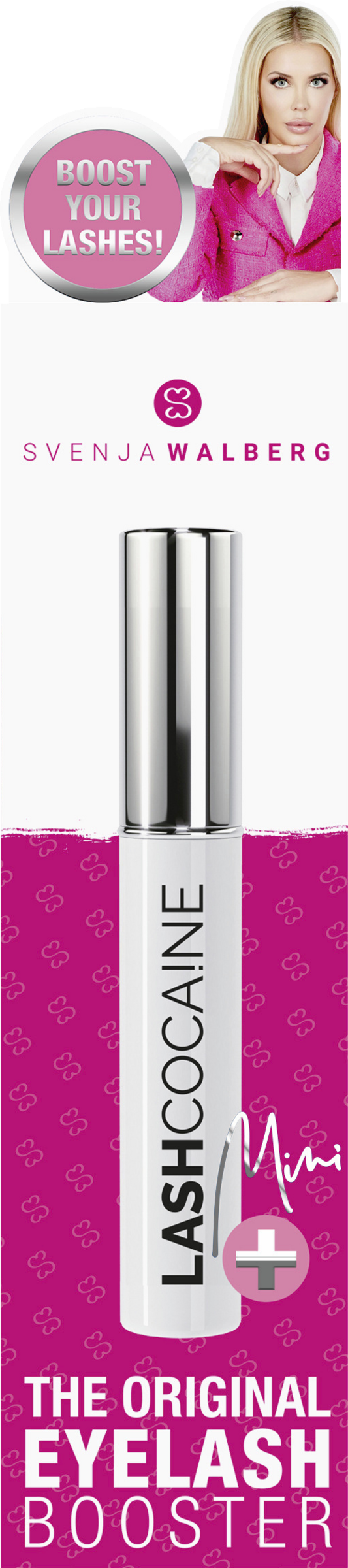 Svenja Walberg Lashcocaine+ Mini-vippeserum