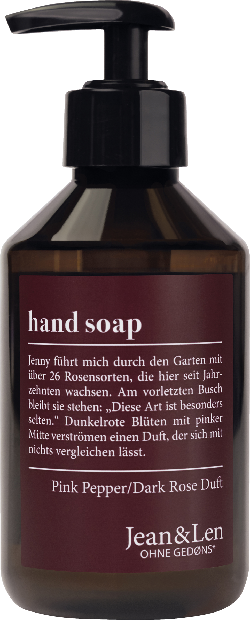 Jean&Len Håndsæbe Pink Pepper/Dark Rose