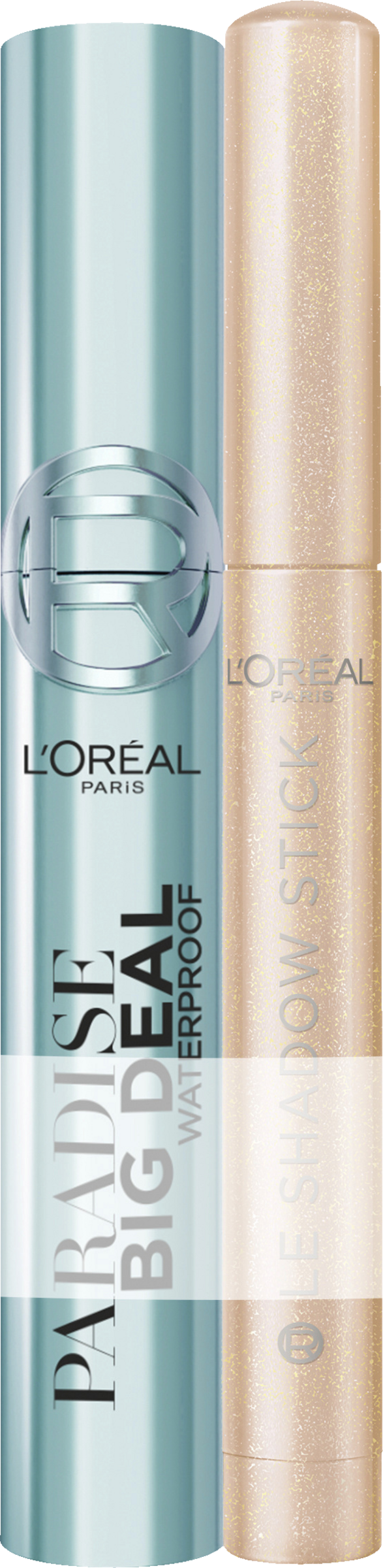 L’Oréal Paris Big Deal Mascara waterproof black + Le Shadow Stick 105 Fordelssæt