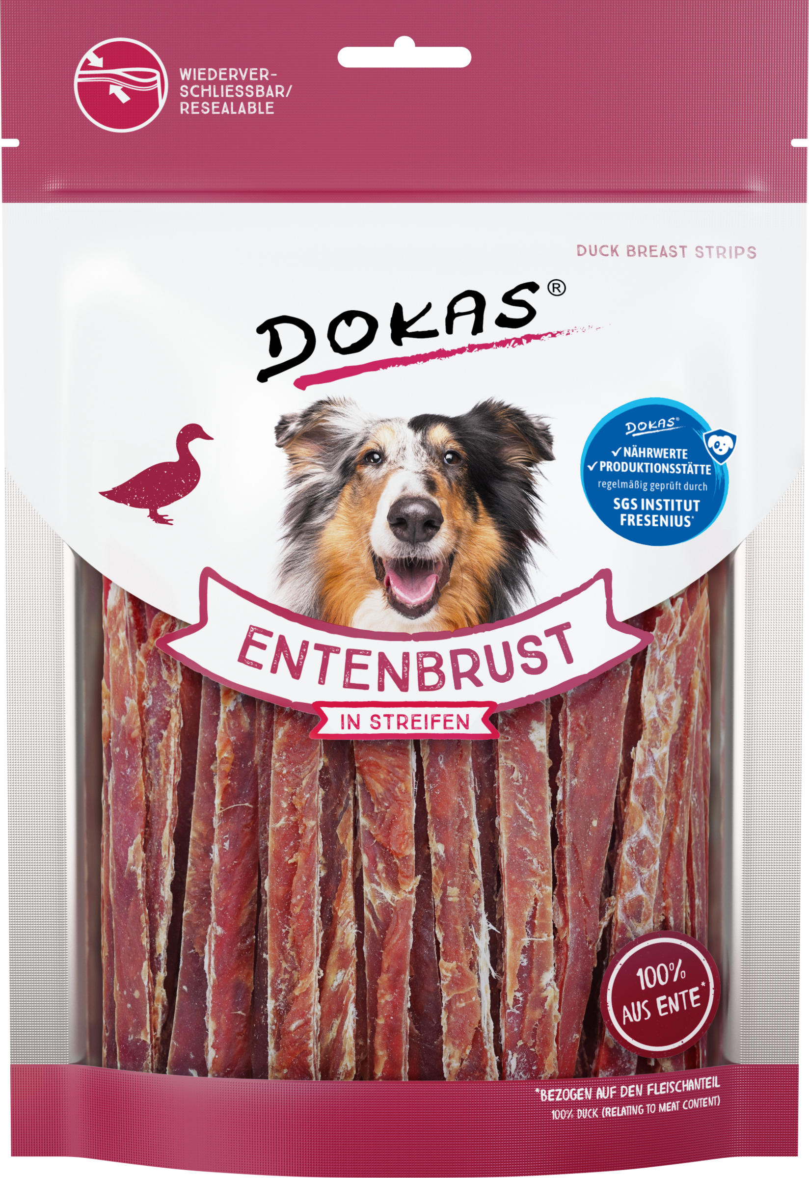 DOKAS Andebryst i strimler