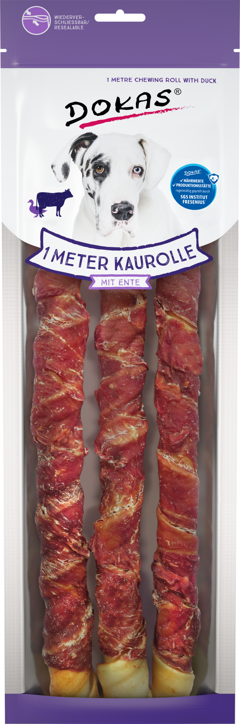 DOKAS 1 m tyggerulle m. and