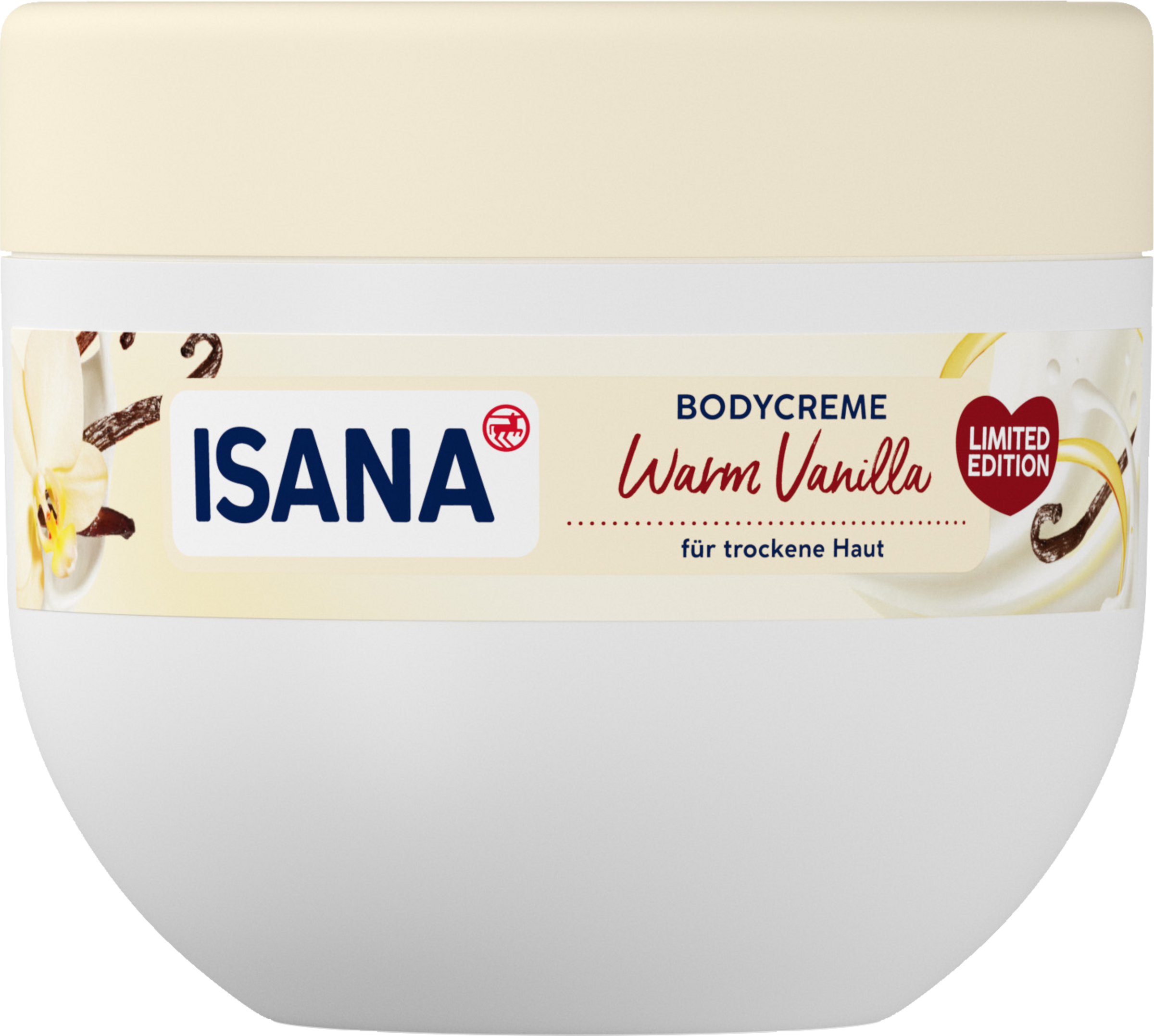 ISANA Body Cream Warm Vanilla