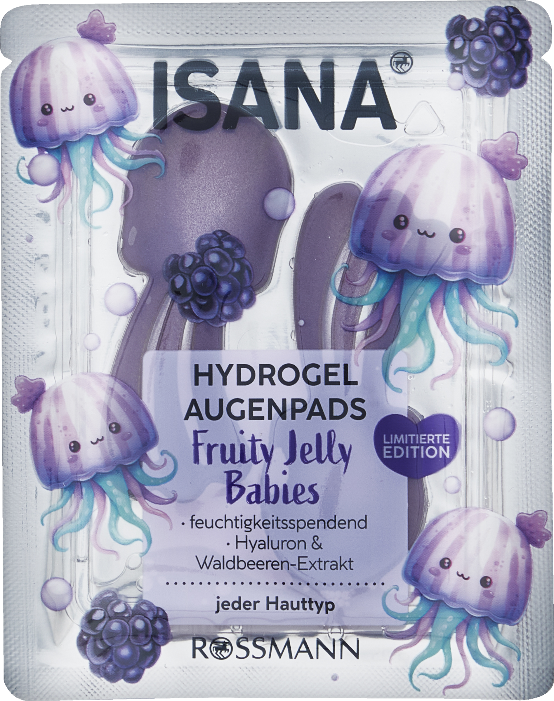 ISANA Hydrogel Øjenmasker Fruity Jelly Babies