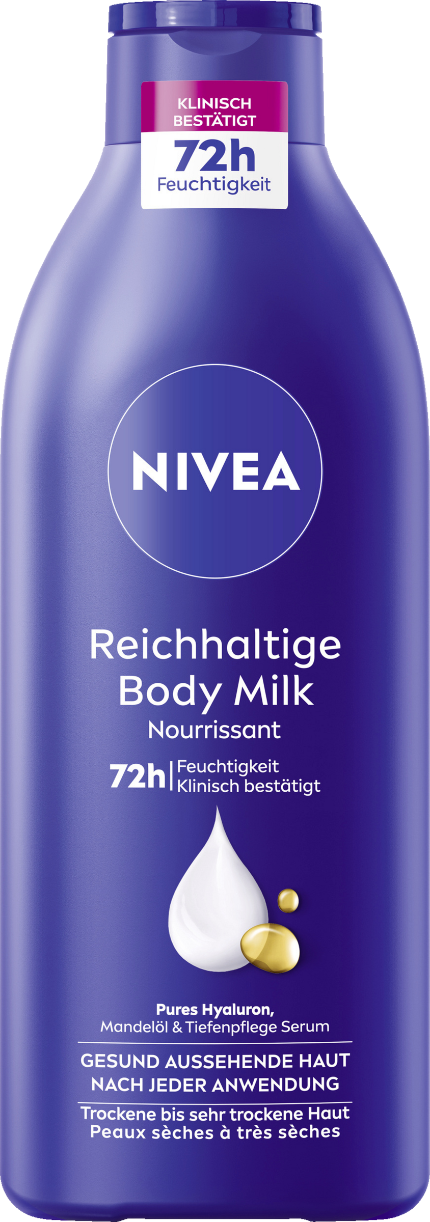 NIVEA Righoldig body milk