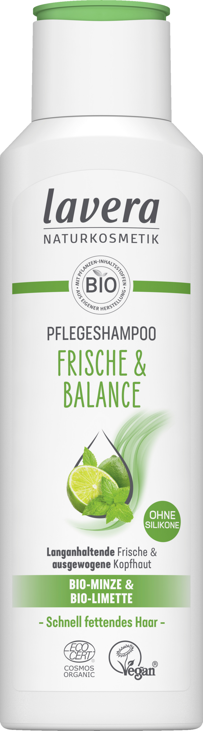 lavera Frische & Balance plejende shampoo