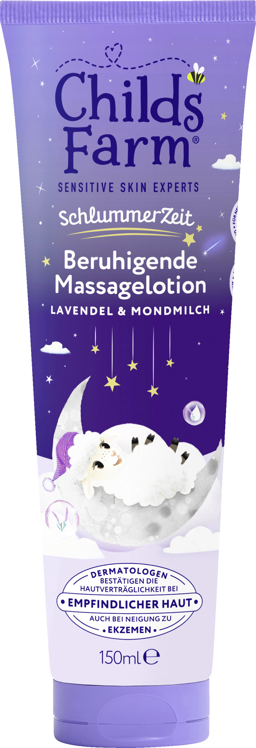 Childs Farm Beroligende massagelotion med lavendel