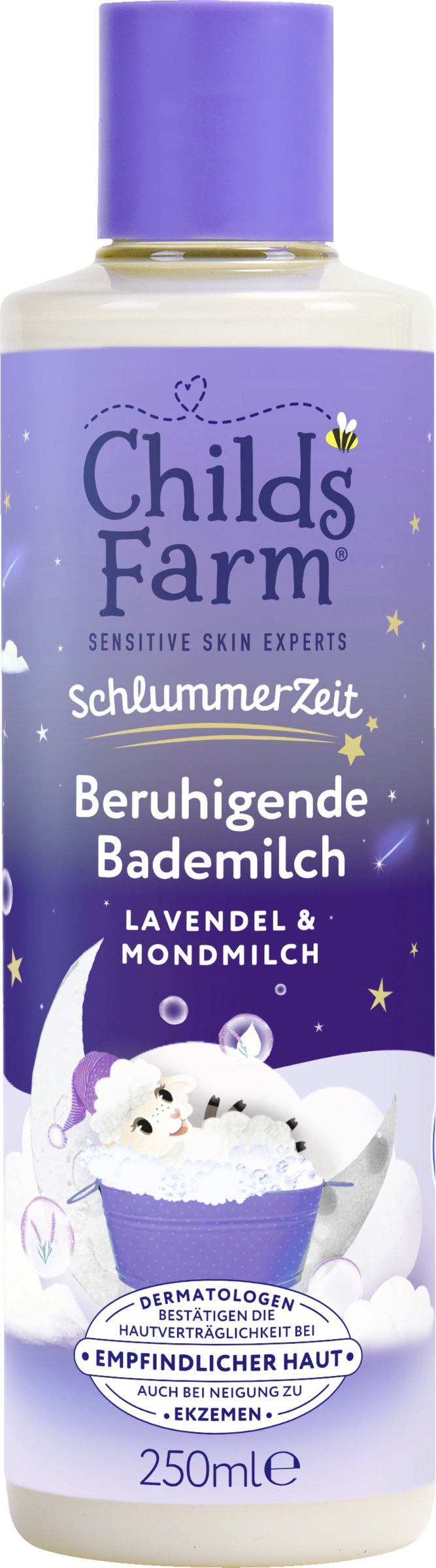 Childs Farm Beroligende bademælk Lavendel og månemælk