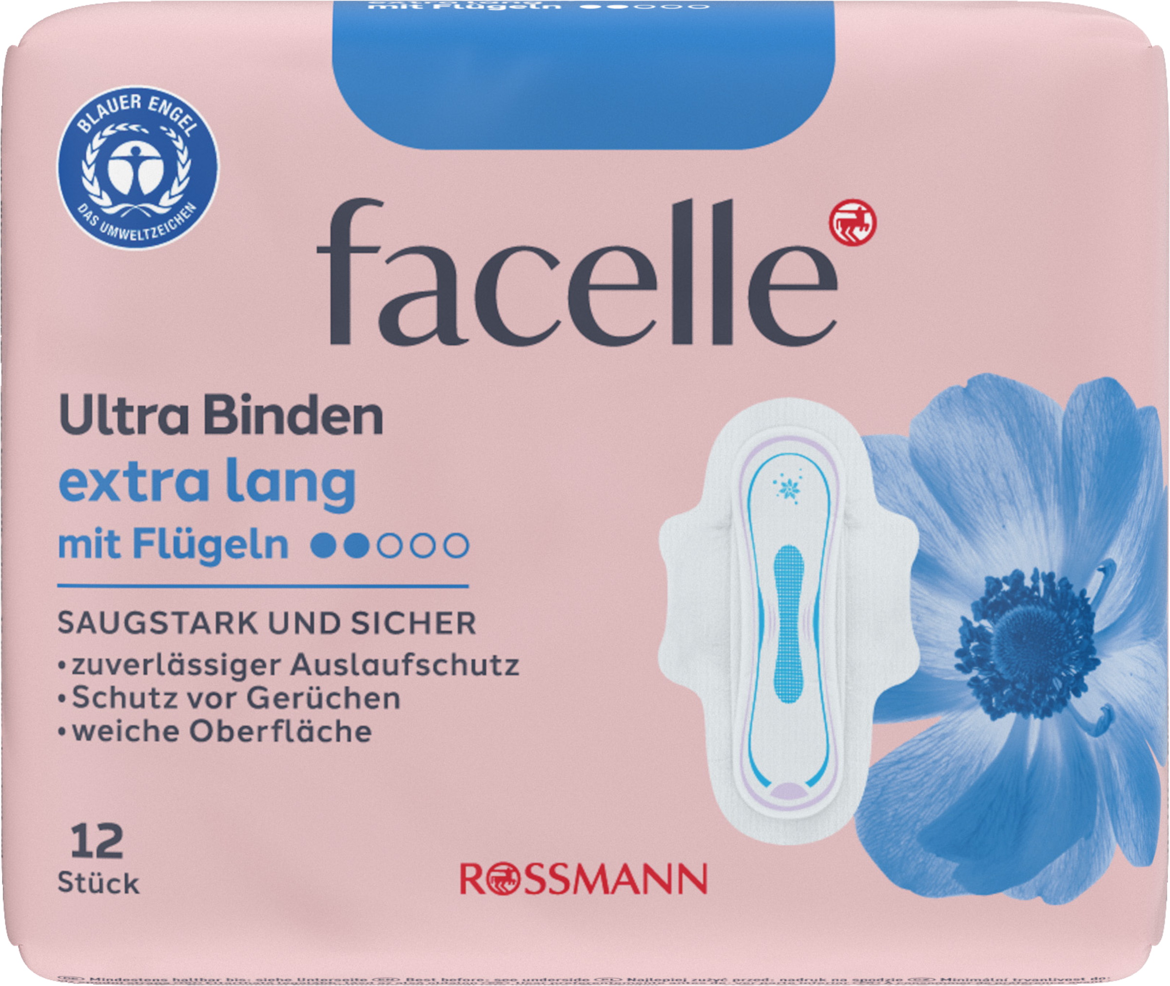 facelle Ultra-hygiejnebind extra lang + vinger