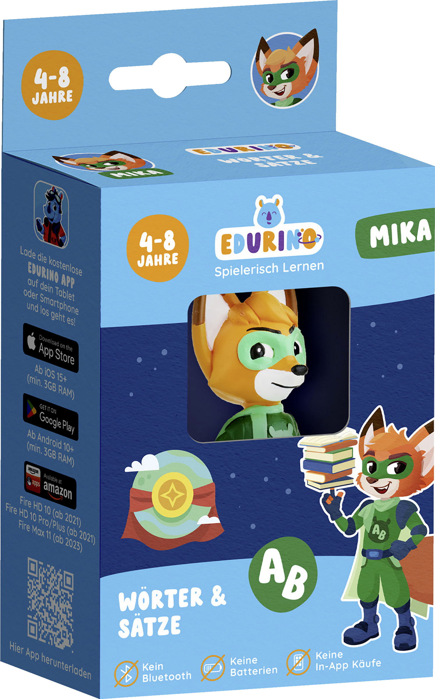 EDURINO Læringsfigur Hero Mika - Første ord og sætninger