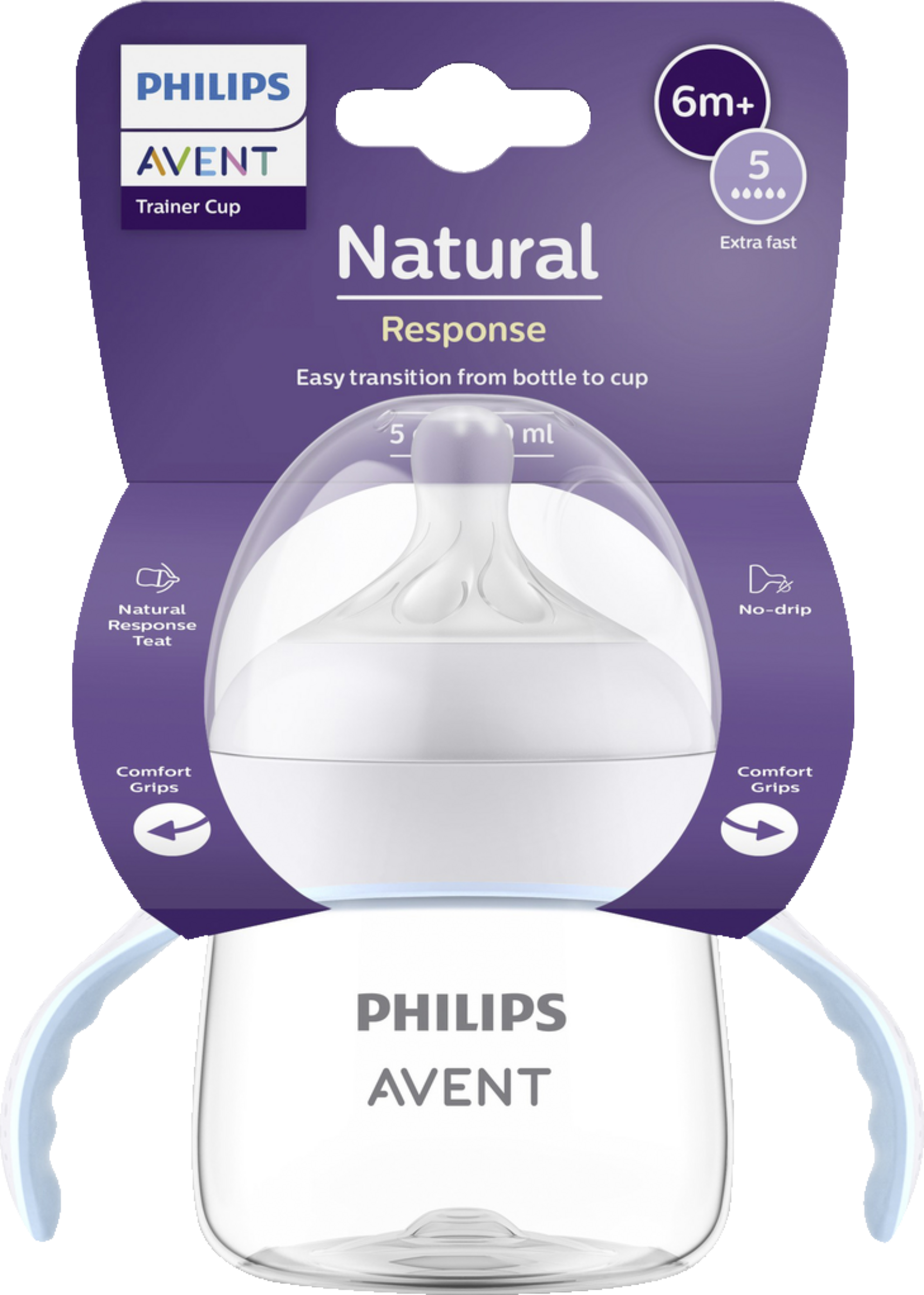PHILIPS AVENT Natural Response babykop SCF263/61, 6M+, 150 ml