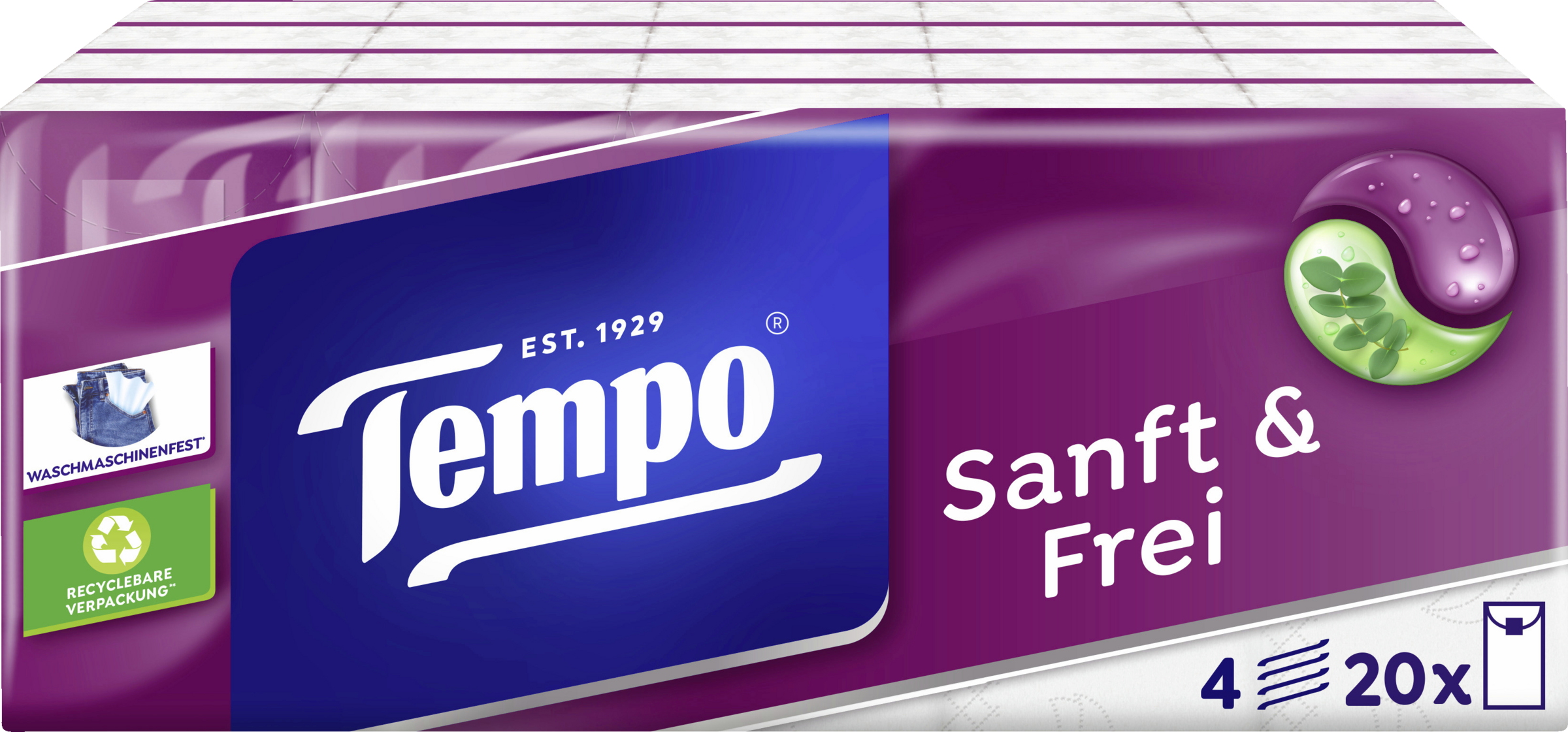 Tempo Lommetørklæder bløde