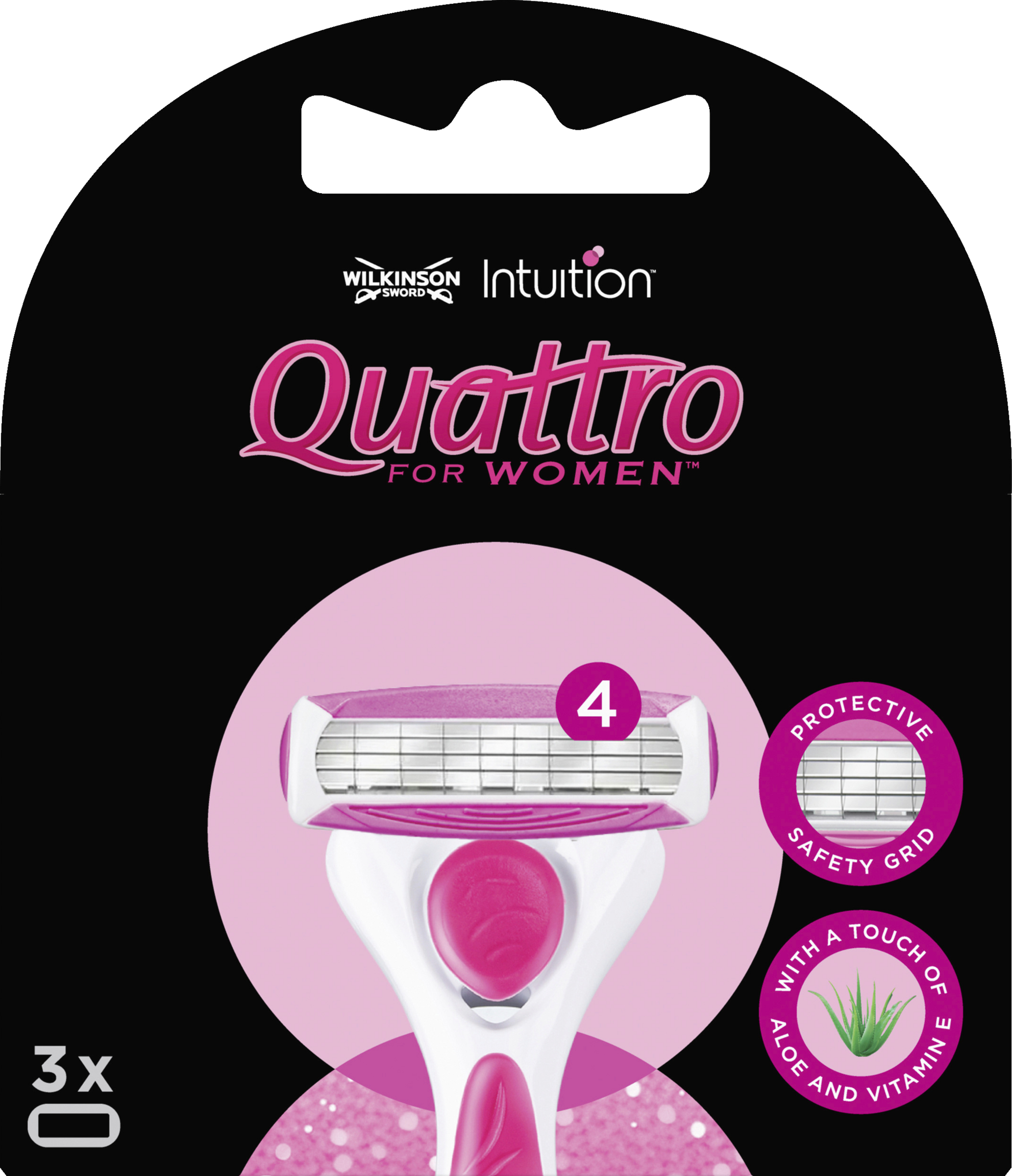 Wilkinson Sword Quattro for Women Barberblade til kvinder