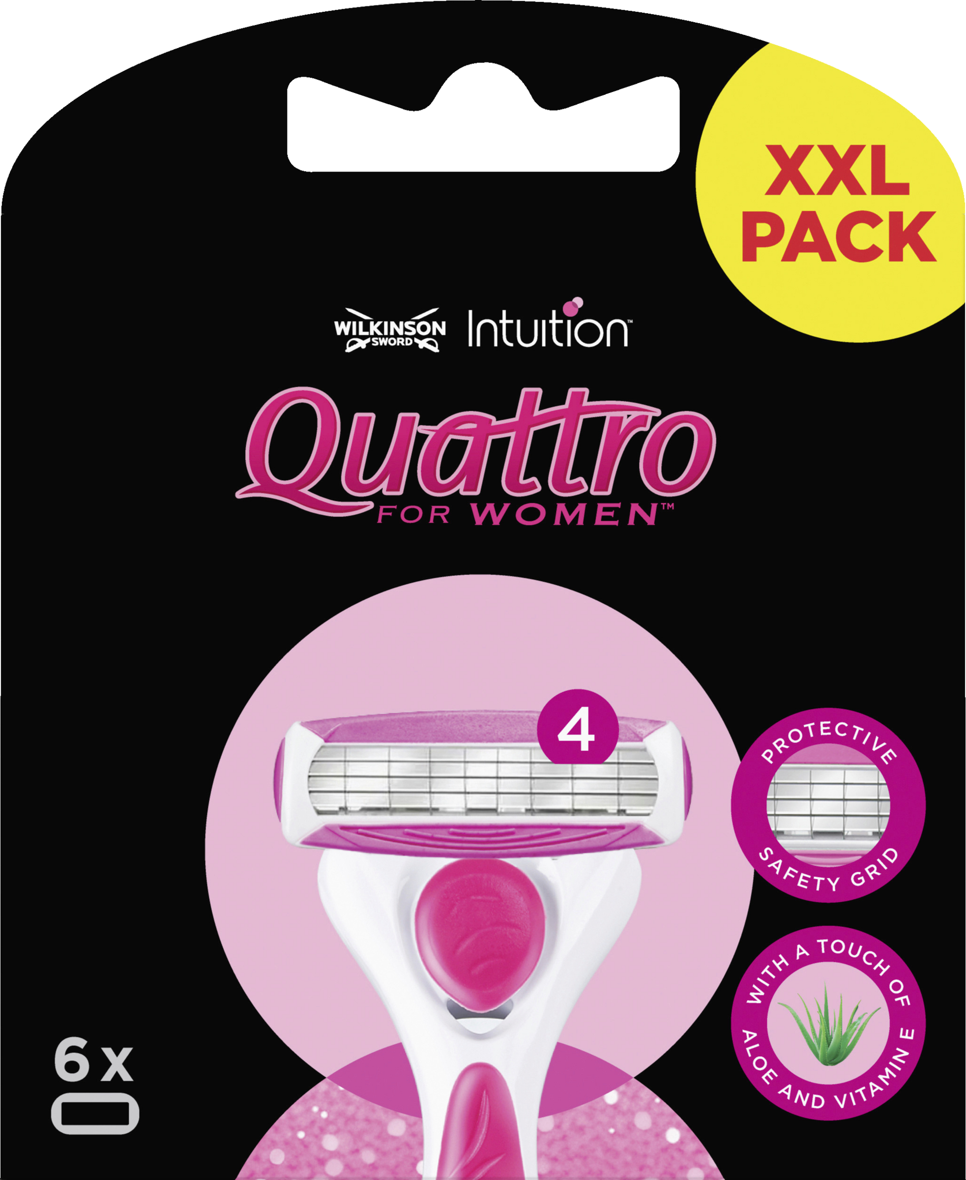Wilkinson Sword Quattro for Women barberblade til kvinder
