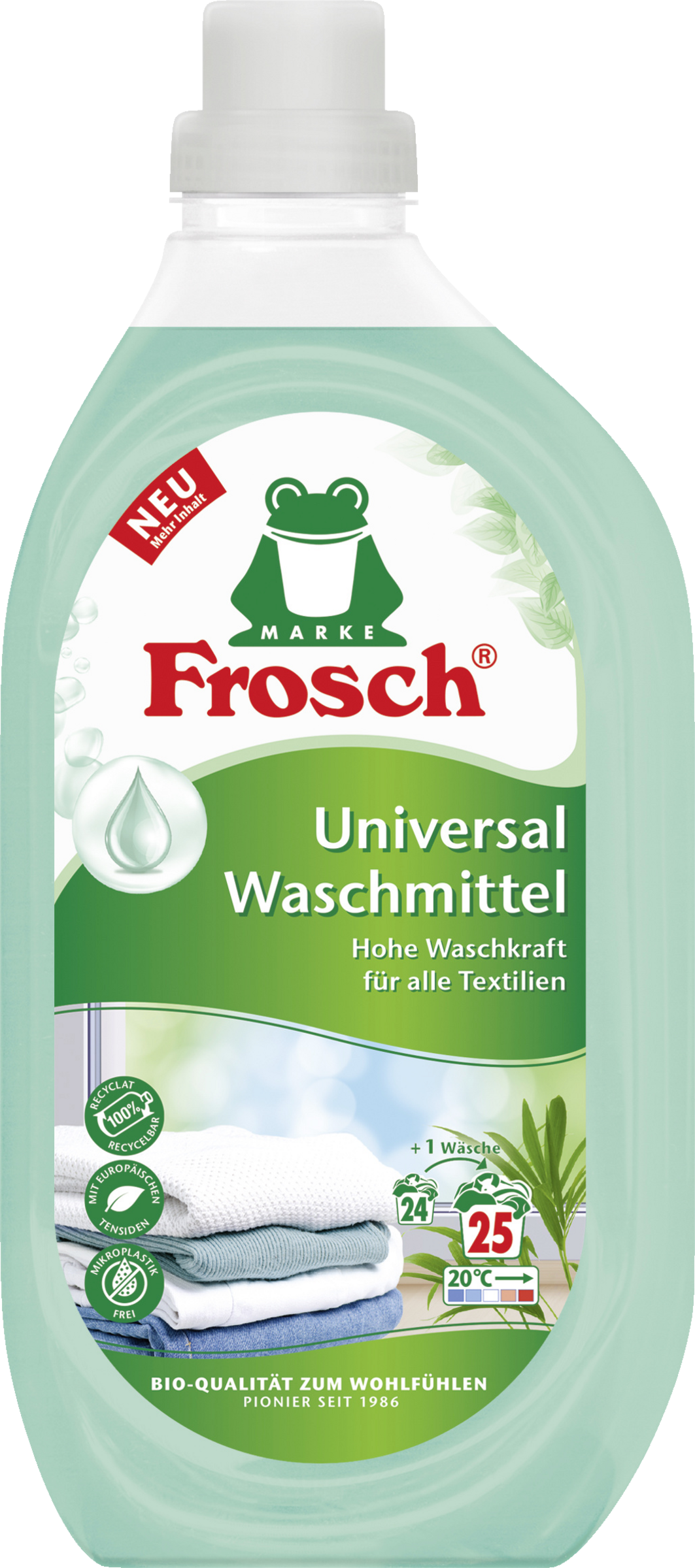 Frosch Universalvaskemiddel flydende 25 vaske