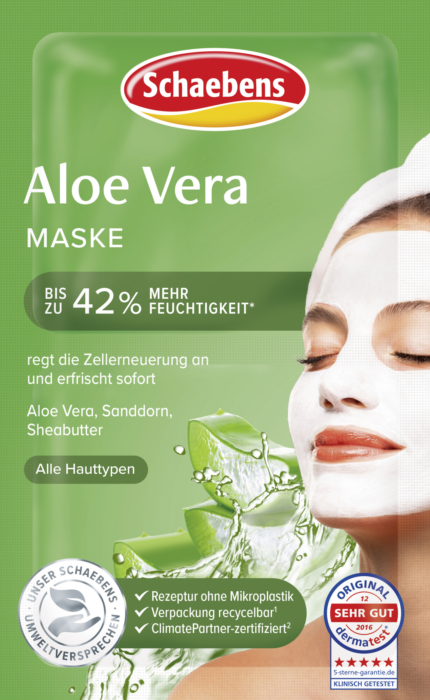 Schaebens Aloe vera-maske