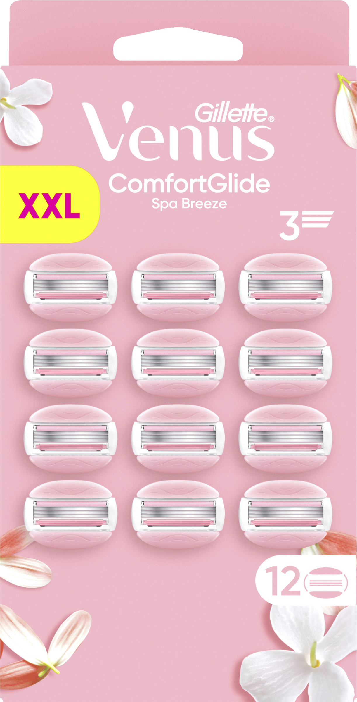 Gillette Venus Comfortglide Spa Breeze System Big Pack barberblade