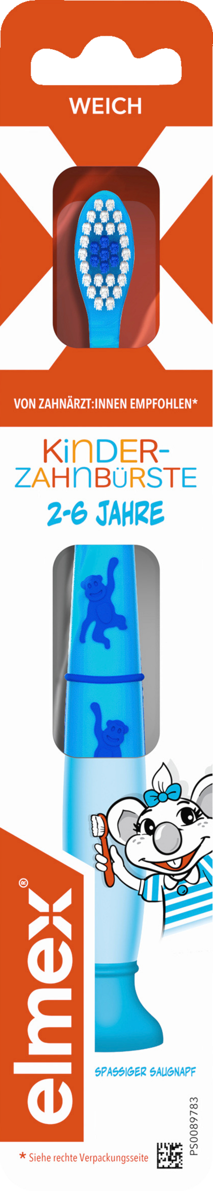 elmex Blød tandbørste til børn i alderen 2-6 år