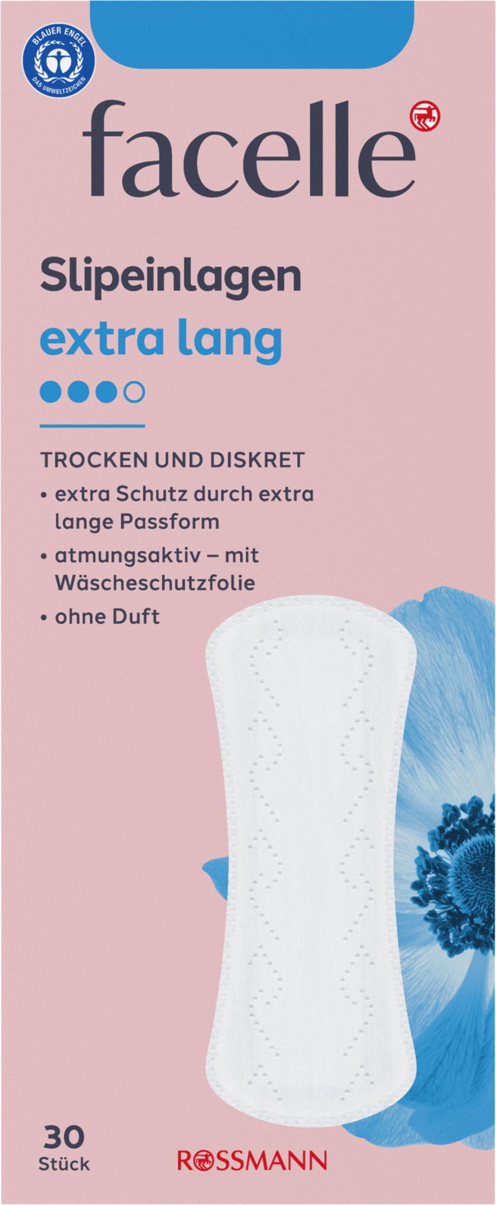 facelle Trusseindlæg ekstra lang