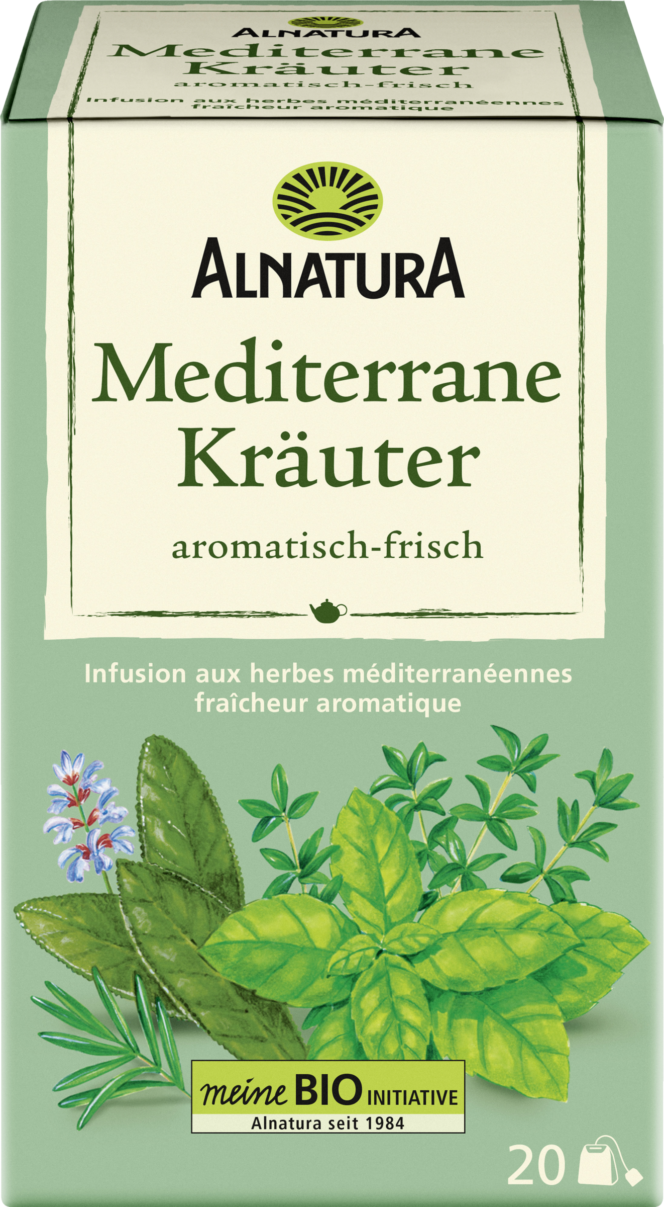 Alnatura Øko middelhavsurtete (20 poser)