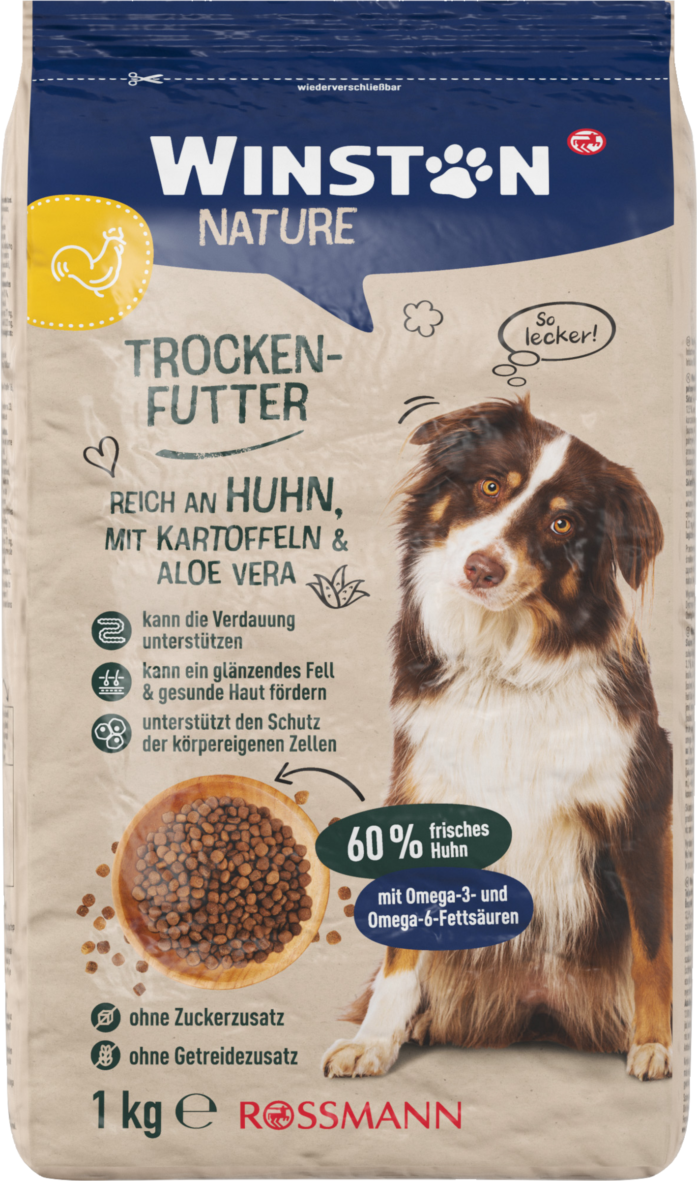 Winston Nature Tørfådder rig på kylling