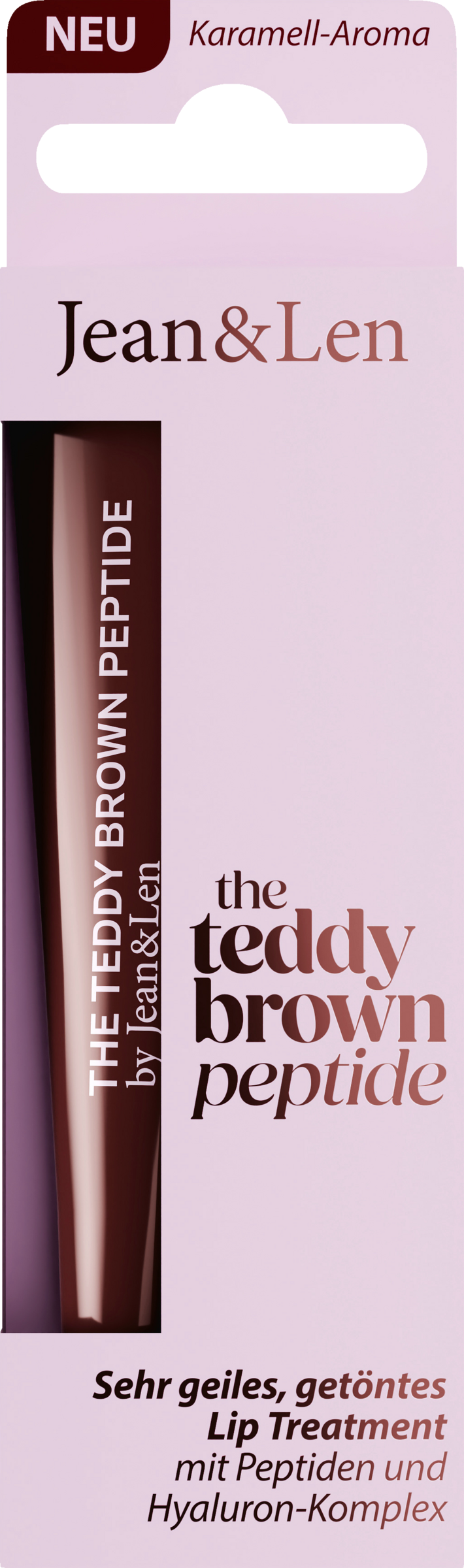 Jean&Len Lip Treatment the teddy brown peptide