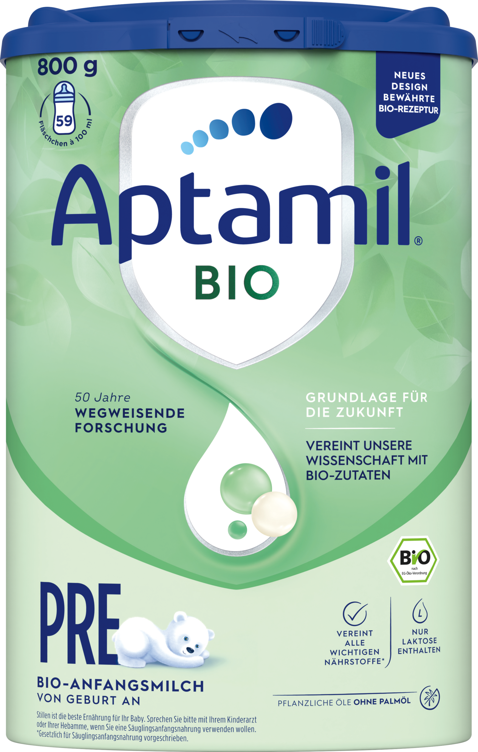 Aptamil Økologisk Pre-ernæring fra fødslen