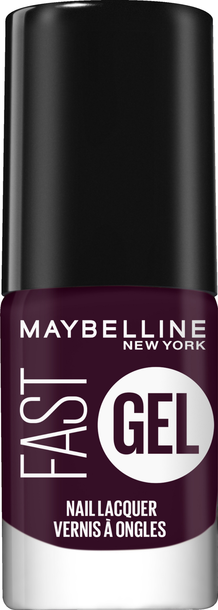 Maybelline New York Fast Gel neglelak Nr. 13 Possessed Plum