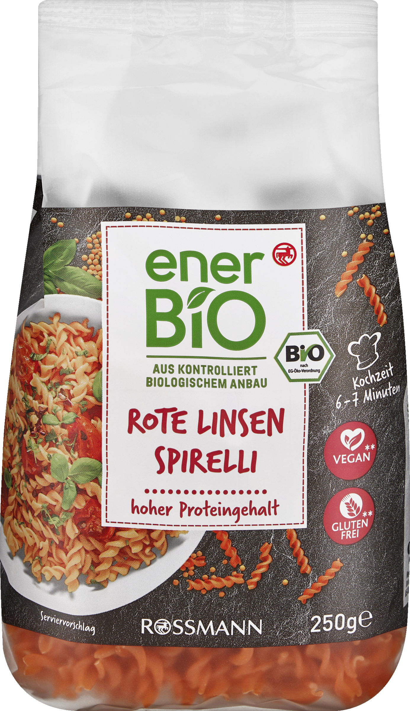enerBiO Røde Linser Spirelli