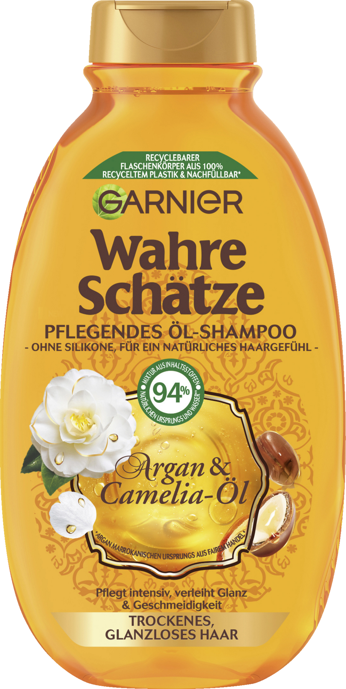 Garnier Wahre Schätze Fast shampoo argan- & cameliaolie