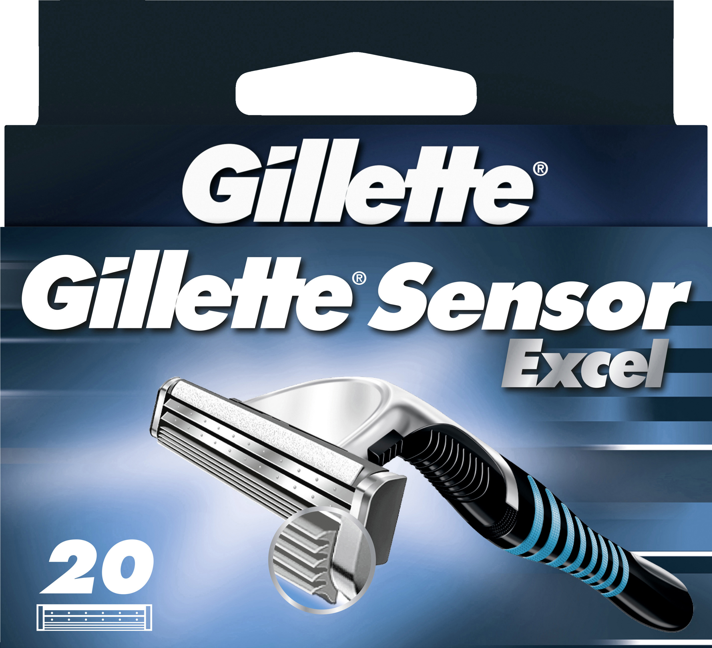Gillette Sensor Excel System barberblade