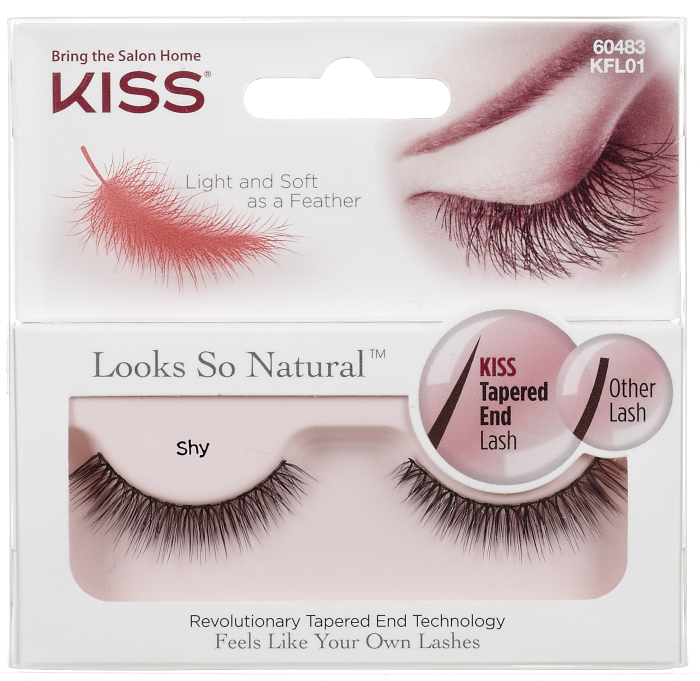 KISS Looks So Natural vippebånd Shy